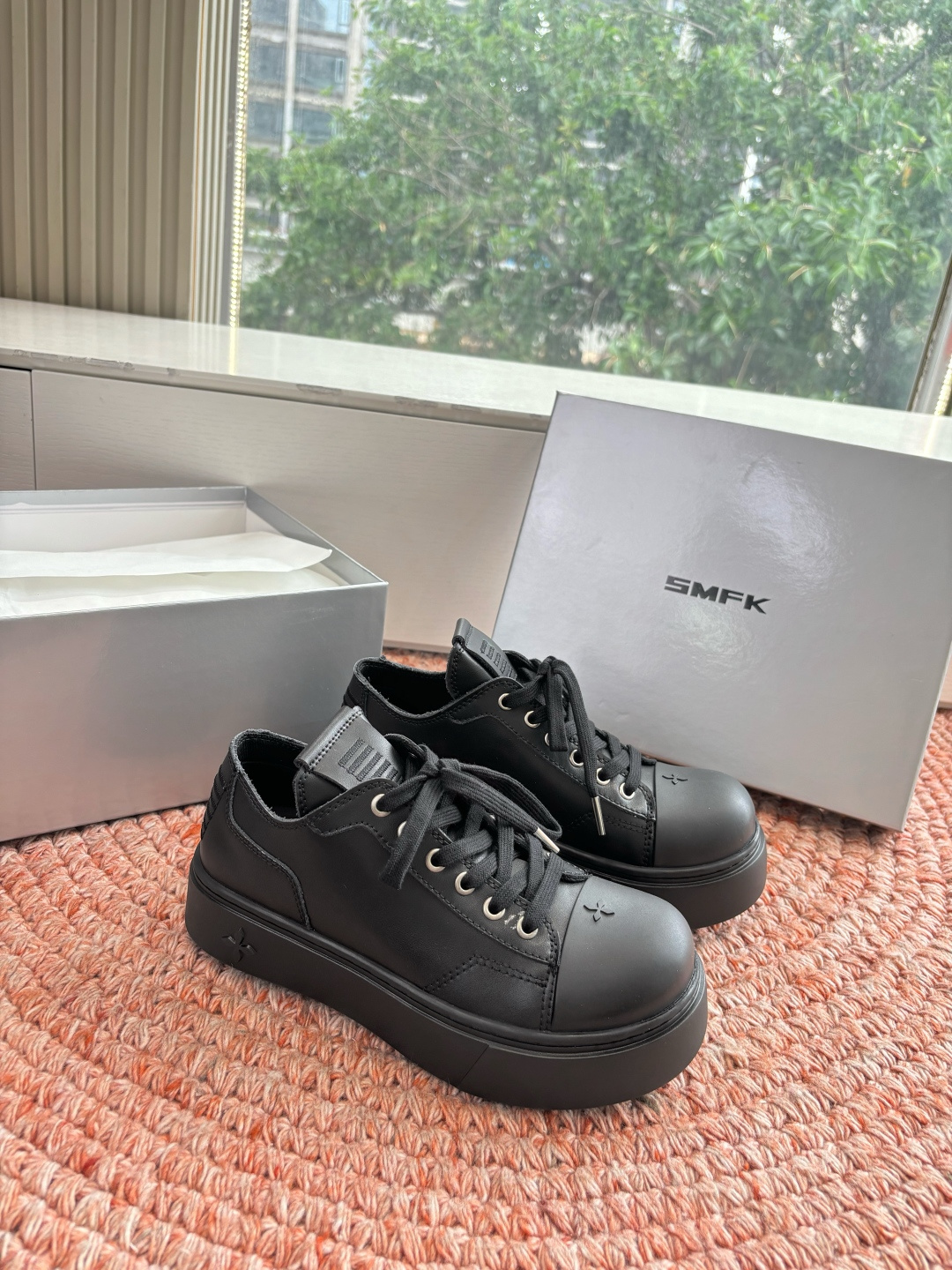 🌾所见即所得G029顶级版SMFK十字2026早春新款厚底运动鞋👟专柜断货王，一眼心动💓质感拉满，上脚无