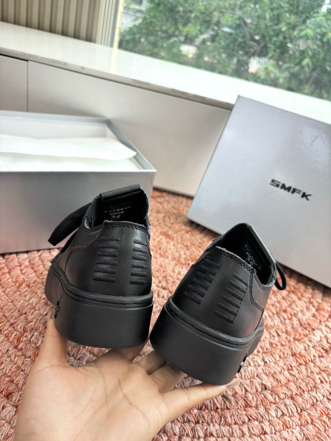 🌾所见即所得G029顶级版SMFK十字2026早春新款厚底运动鞋👟专柜断货王，一眼心动💓质感拉满，上脚无