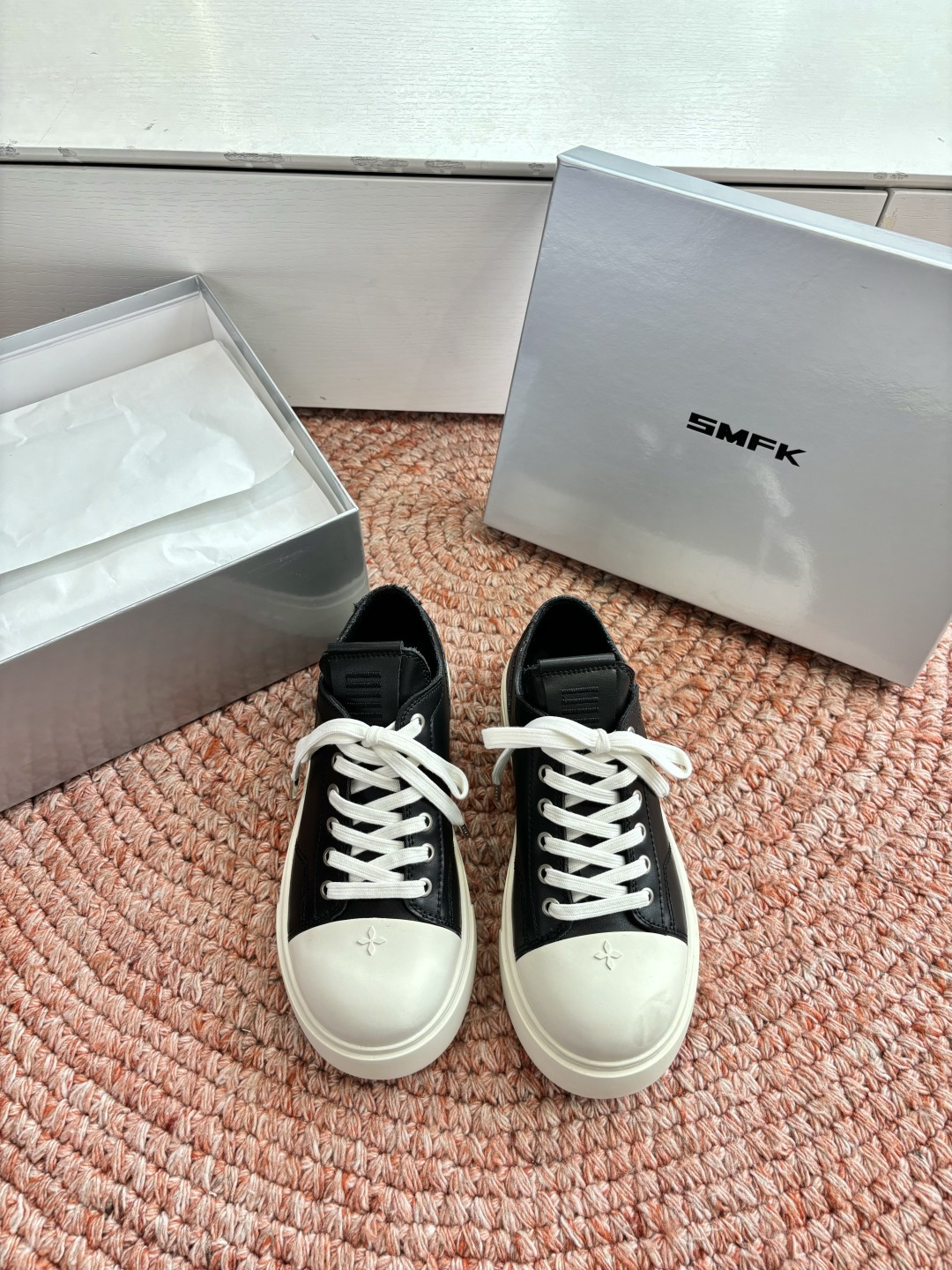 🌾所见即所得G029顶级版SMFK十字2026早春新款厚底运动鞋👟专柜断货王，一眼心动💓质感拉满，上脚无