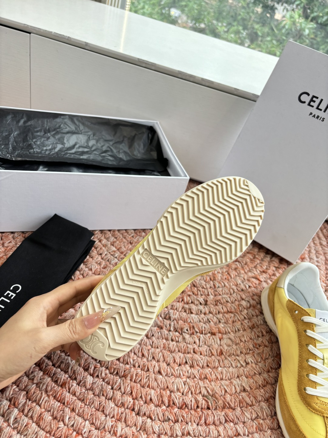 🌾主打一个出货快品质好G039所见即所得代购级别CELINE｜赛琳思琳春夏最新款Racer系列 阿甘鞋 