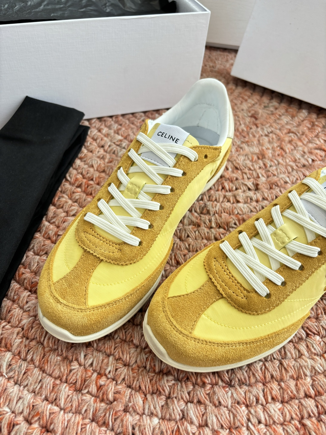 🌾主打一个出货快品质好G039所见即所得代购级别CELINE｜赛琳思琳春夏最新款Racer系列 阿甘鞋 