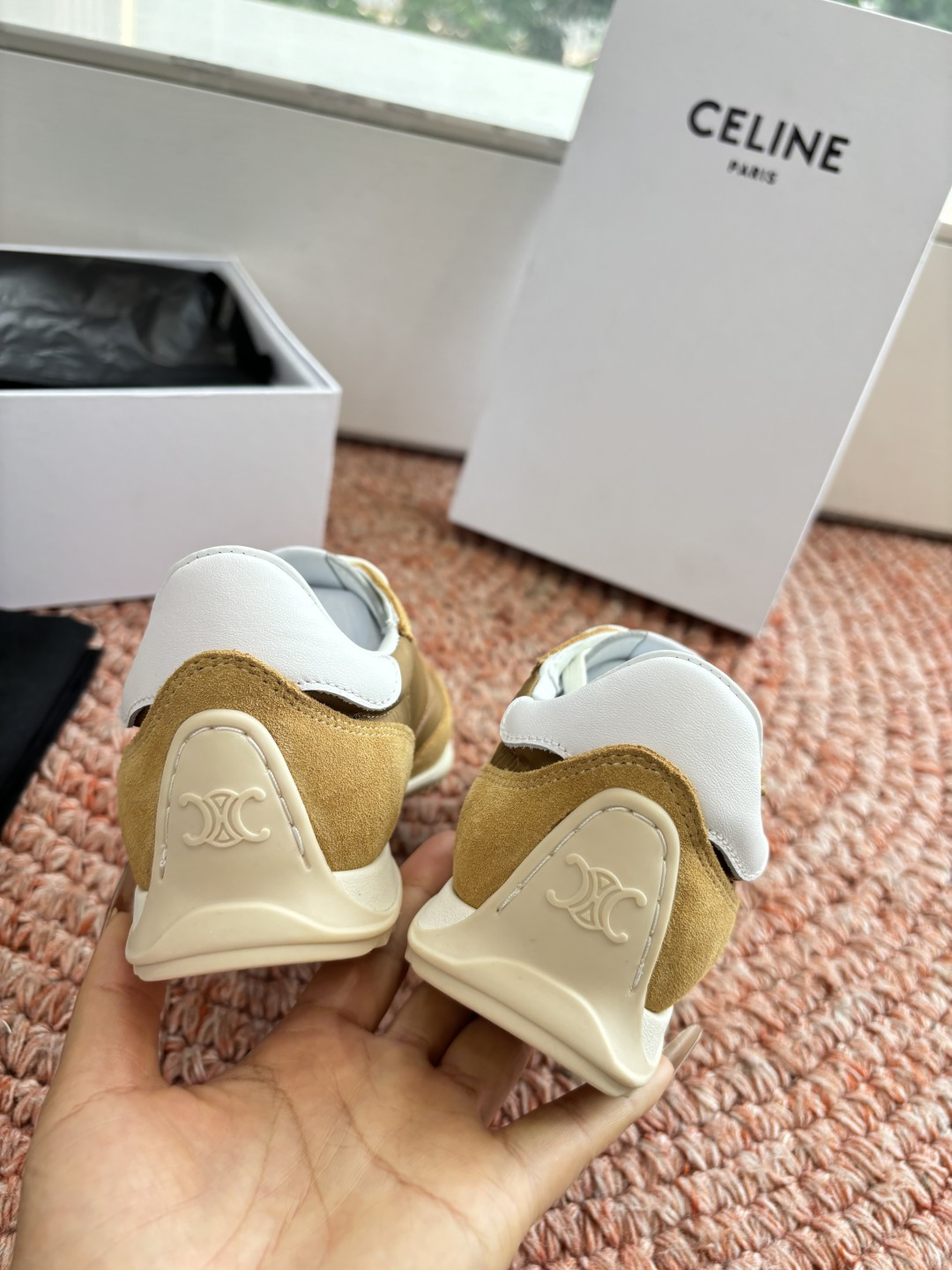 🌾主打一个出货快品质好G039所见即所得代购级别CELINE｜赛琳思琳春夏最新款Racer系列 阿甘鞋 