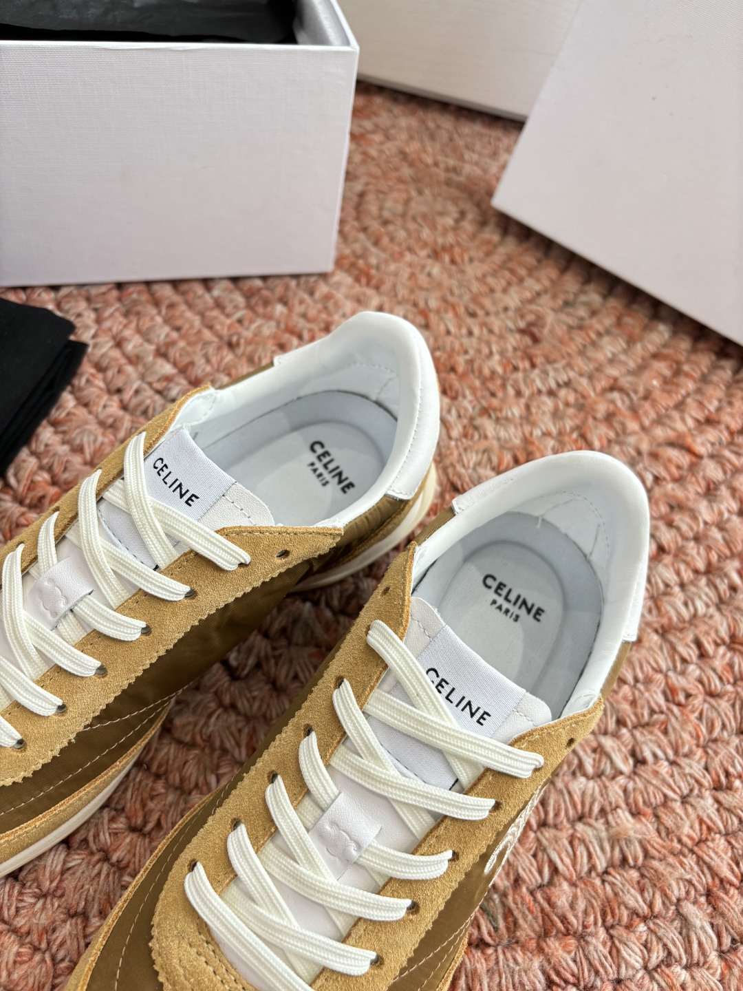 🌾主打一个出货快品质好G039所见即所得代购级别CELINE｜赛琳思琳春夏最新款Racer系列 阿甘鞋 