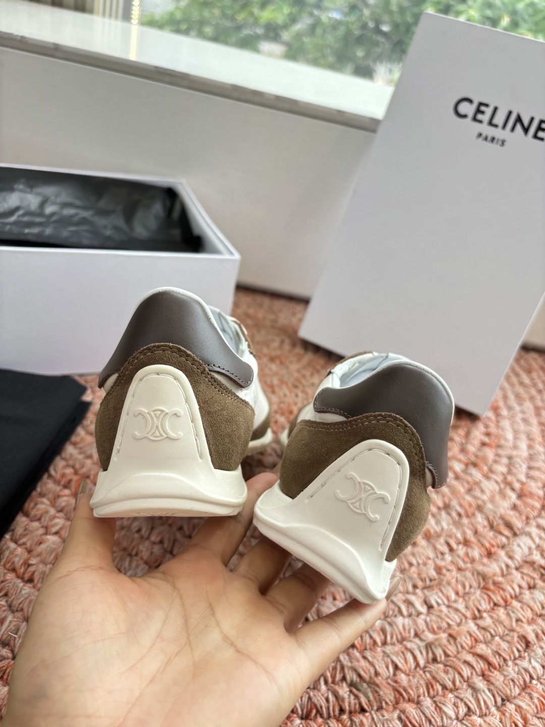 🌾主打一个出货快品质好G039所见即所得代购级别CELINE｜赛琳思琳春夏最新款Racer系列 阿甘鞋 