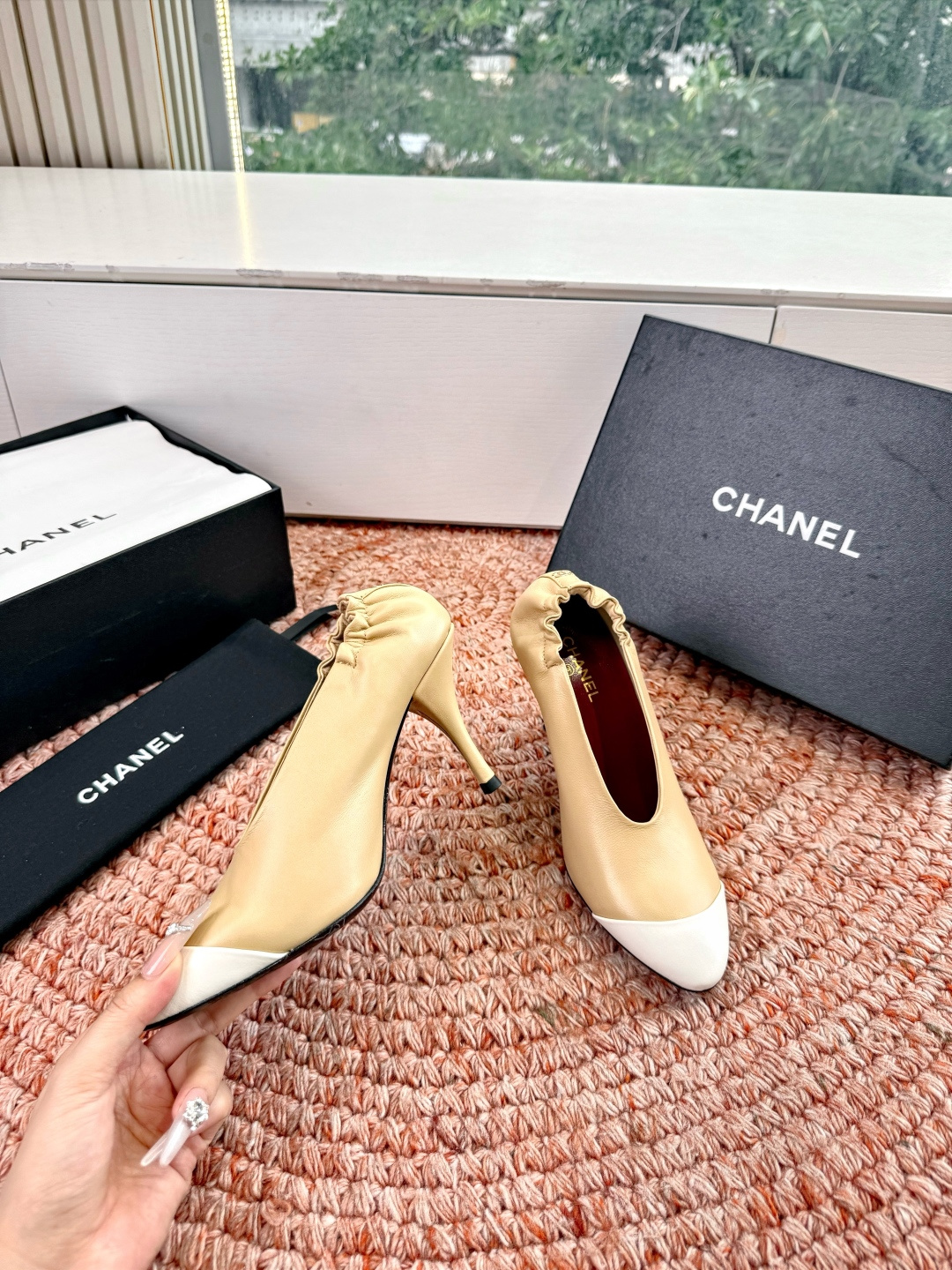🌾G238😀顶级品质CHANE*｜小香2026走秀款高跟单鞋如果说季节有味道春夏应该是香香甜甜的人儿也跟
