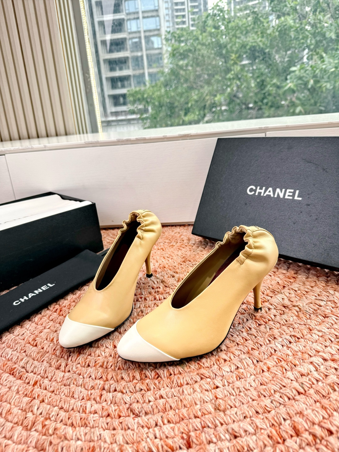 🌾G238😀顶级品质CHANE*｜小香2026走秀款高跟单鞋如果说季节有味道春夏应该是香香甜甜的人儿也跟