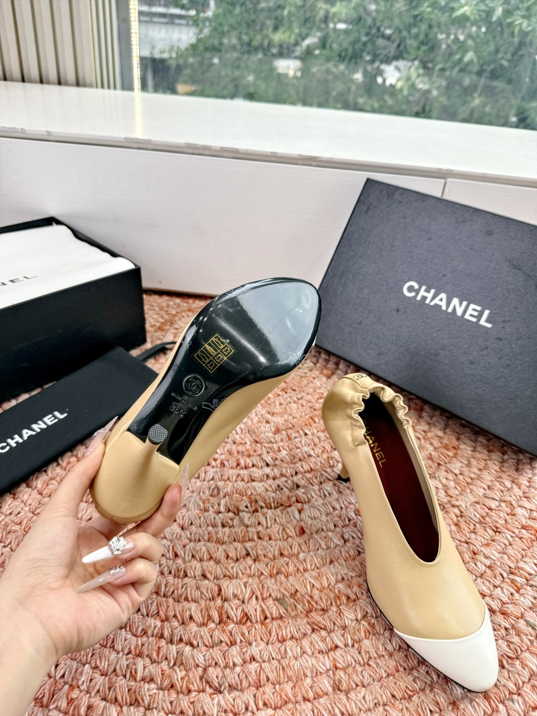 🌾G238😀顶级品质CHANE*｜小香2026走秀款高跟单鞋如果说季节有味道春夏应该是香香甜甜的人儿也跟