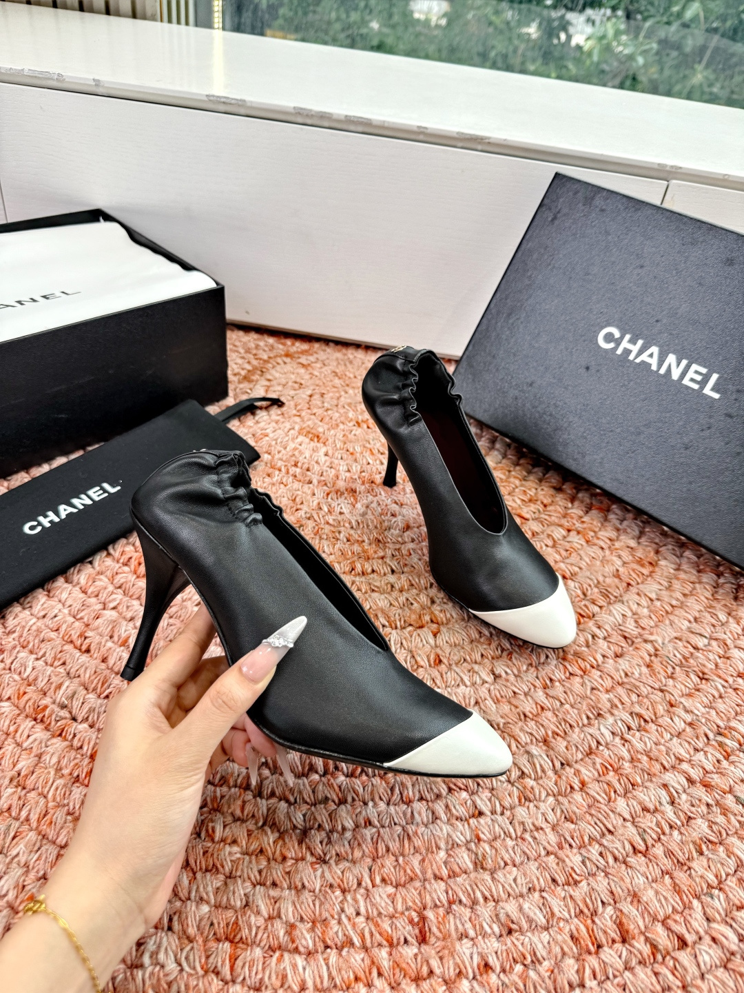 🌾G238😀顶级品质CHANE*｜小香2026走秀款高跟单鞋如果说季节有味道春夏应该是香香甜甜的人儿也跟