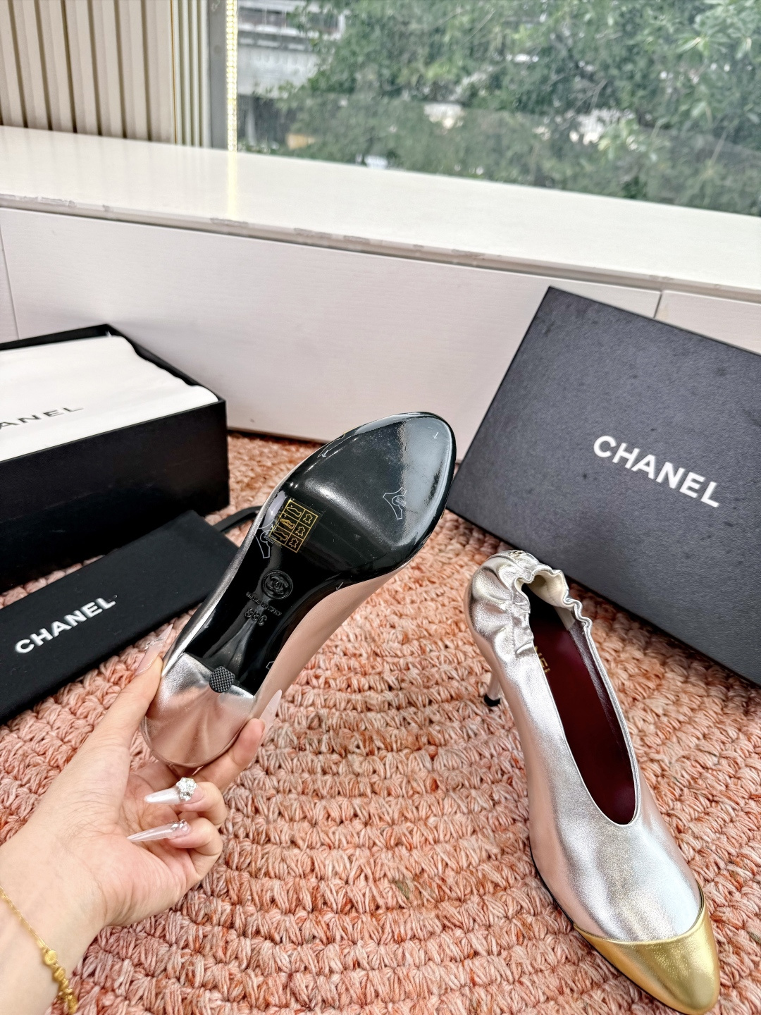 🌾G238😀顶级品质CHANE*｜小香2026走秀款高跟单鞋如果说季节有味道春夏应该是香香甜甜的人儿也跟