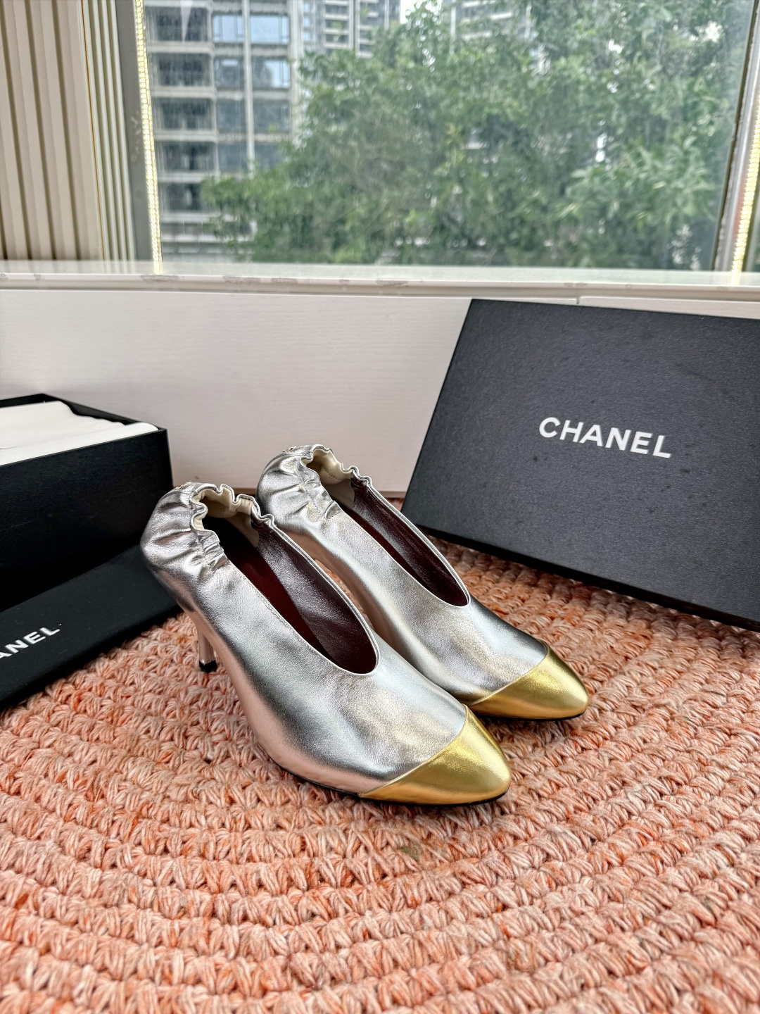 🌾G238😀顶级品质CHANE*｜小香2026走秀款高跟单鞋如果说季节有味道春夏应该是香香甜甜的人儿也跟