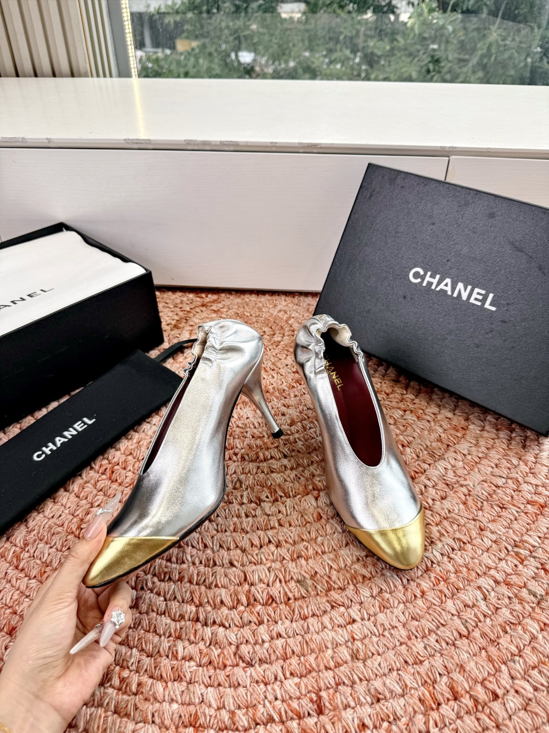 🌾G238😀顶级品质CHANE*｜小香2026走秀款高跟单鞋如果说季节有味道春夏应该是香香甜甜的人儿也跟