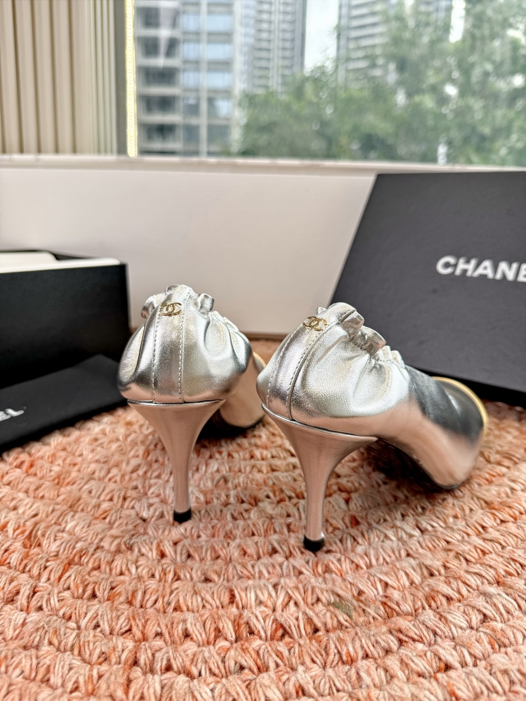 🌾G238😀顶级品质CHANE*｜小香2026走秀款高跟单鞋如果说季节有味道春夏应该是香香甜甜的人儿也跟