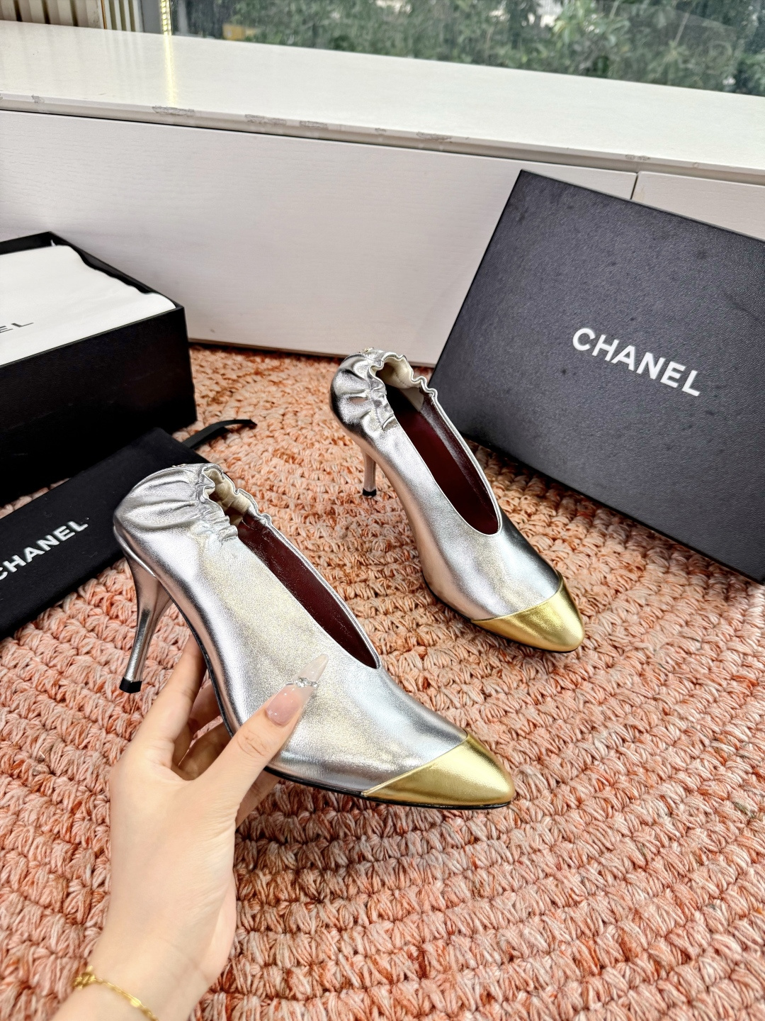 🌾G238😀顶级品质CHANE*｜小香2026走秀款高跟单鞋如果说季节有味道春夏应该是香香甜甜的人儿也跟