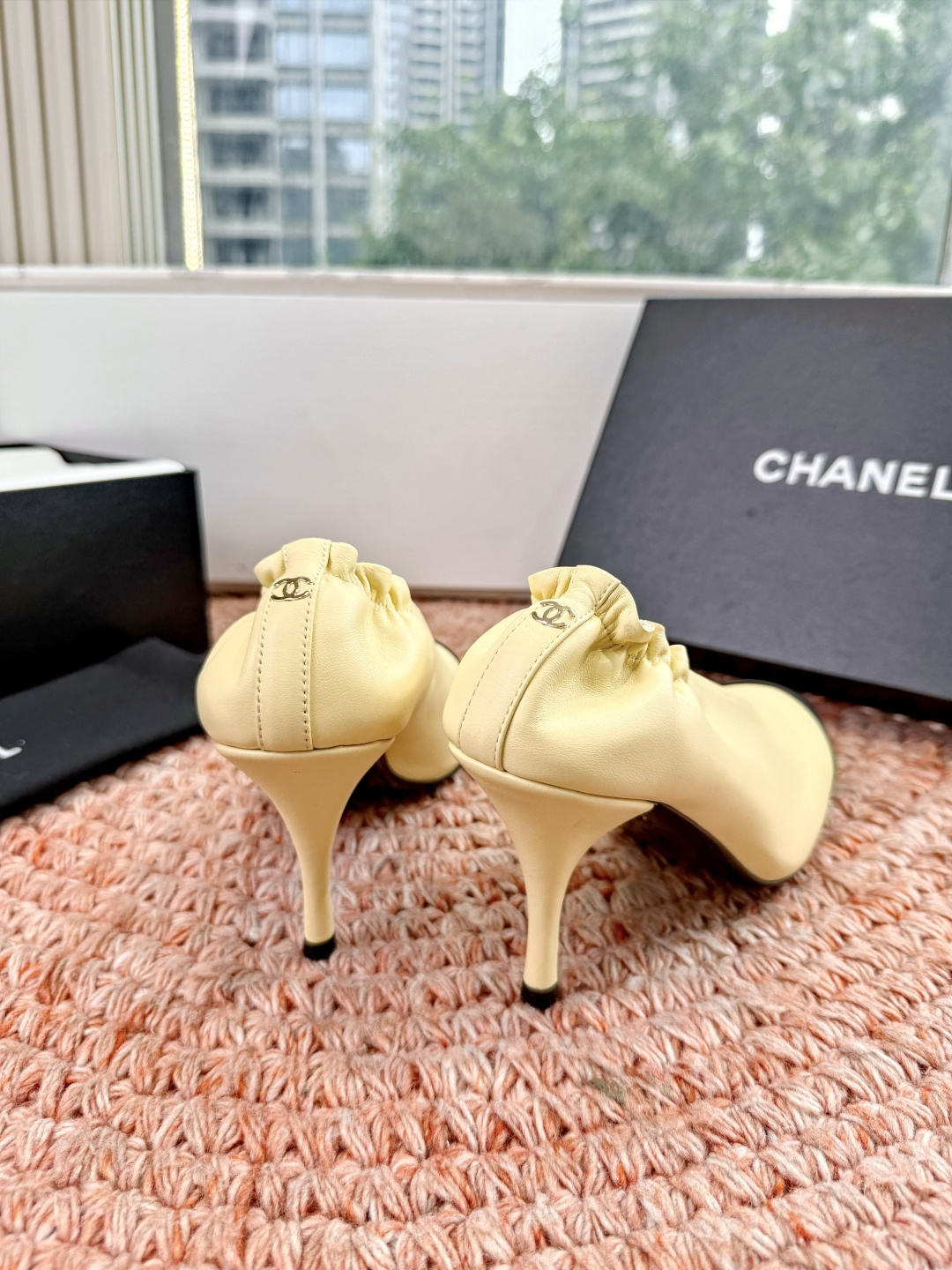 🌾G238😀顶级品质CHANE*｜小香2026走秀款高跟单鞋如果说季节有味道春夏应该是香香甜甜的人儿也跟