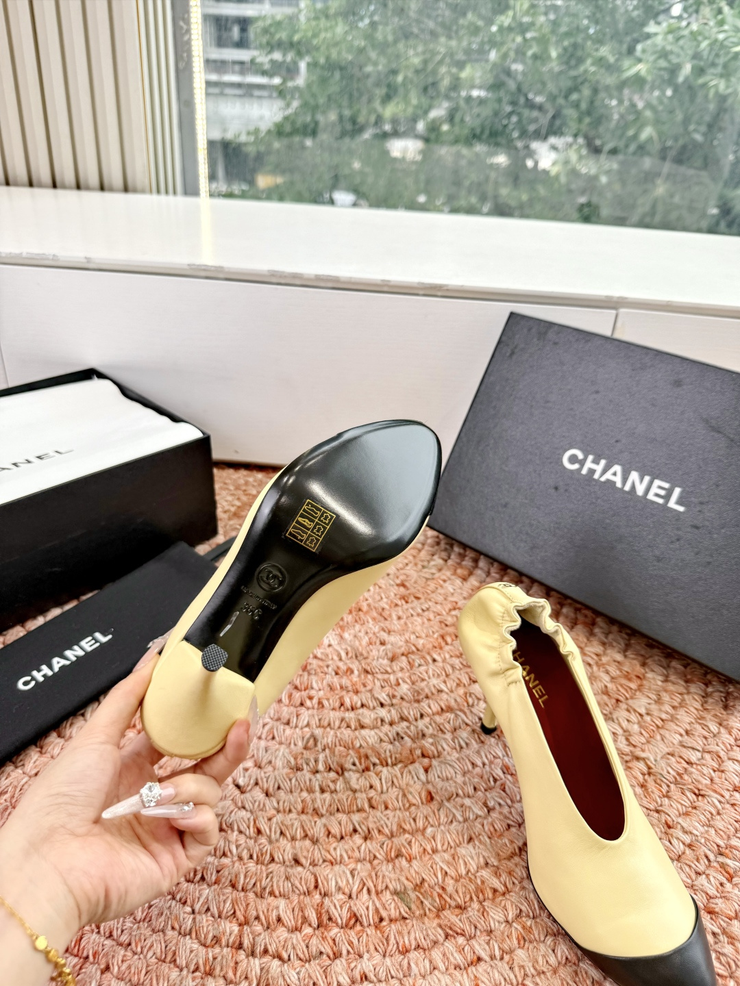 🌾G238😀顶级品质CHANE*｜小香2026走秀款高跟单鞋如果说季节有味道春夏应该是香香甜甜的人儿也跟