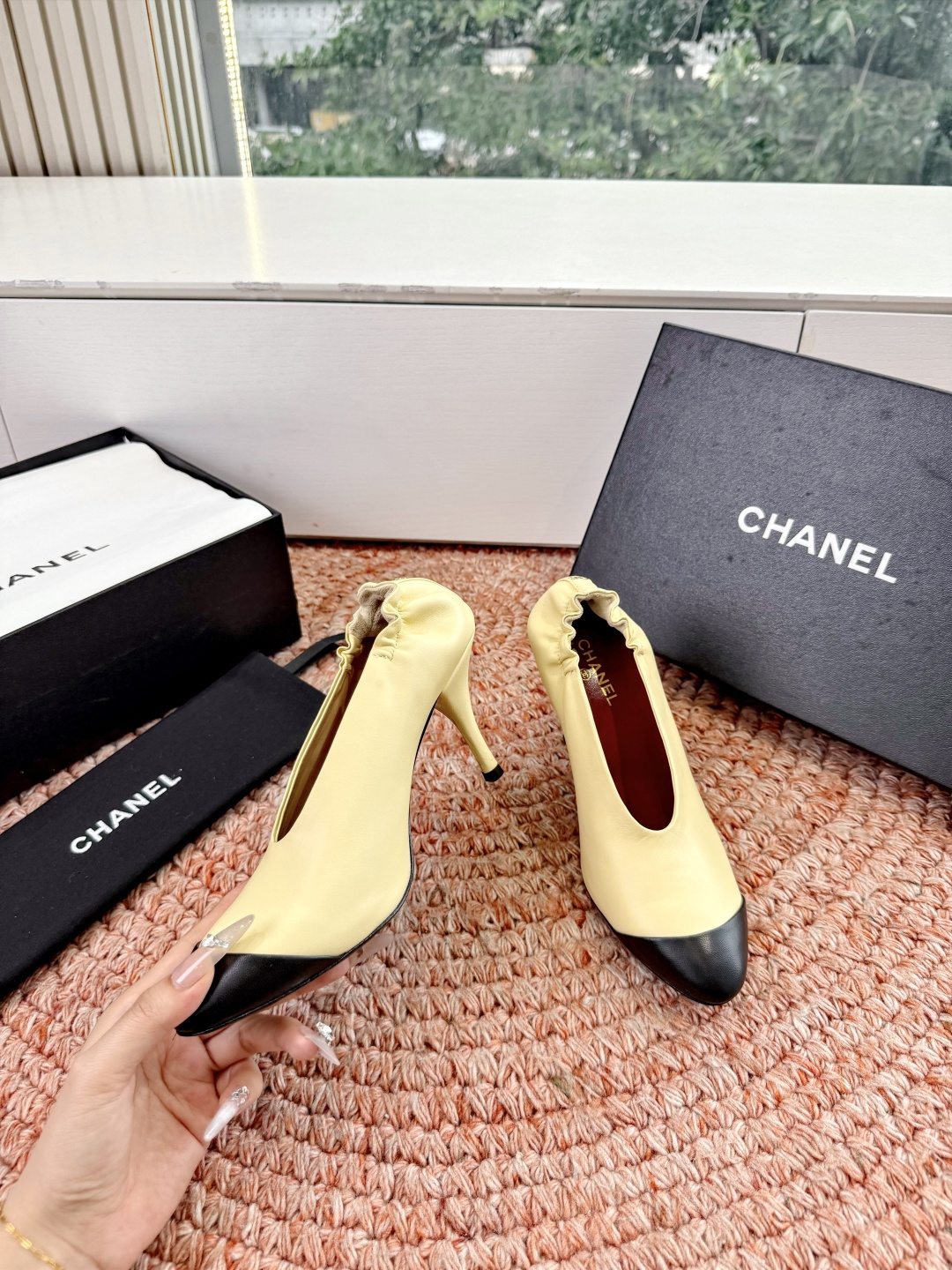 🌾G238😀顶级品质CHANE*｜小香2026走秀款高跟单鞋如果说季节有味道春夏应该是香香甜甜的人儿也跟