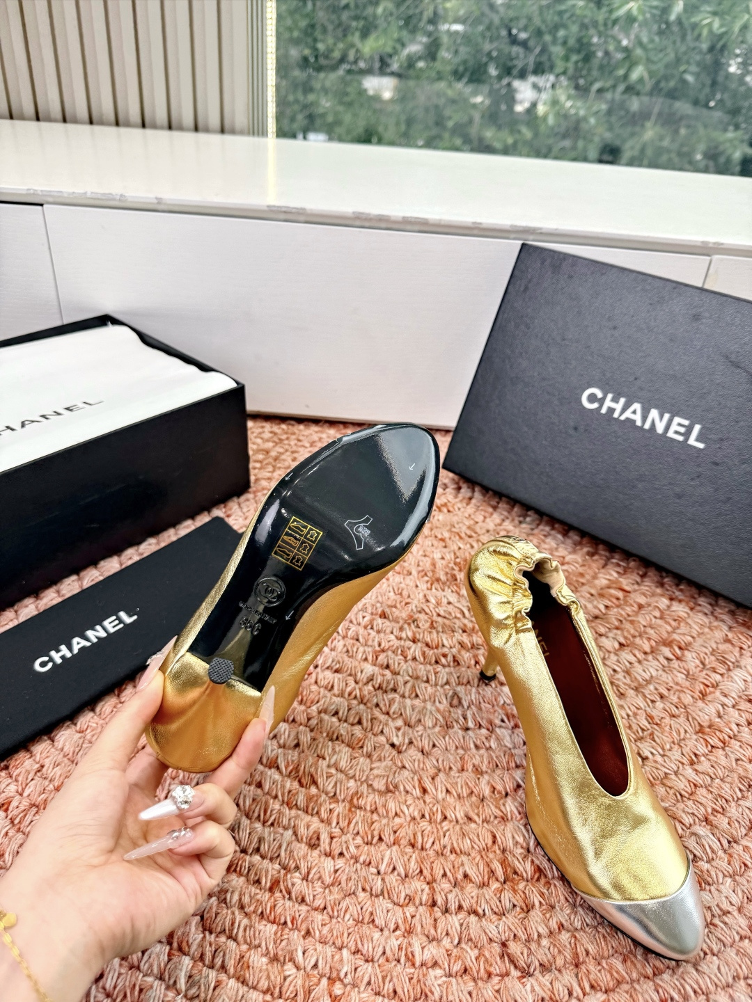 🌾G238😀顶级品质CHANE*｜小香2026走秀款高跟单鞋如果说季节有味道春夏应该是香香甜甜的人儿也跟