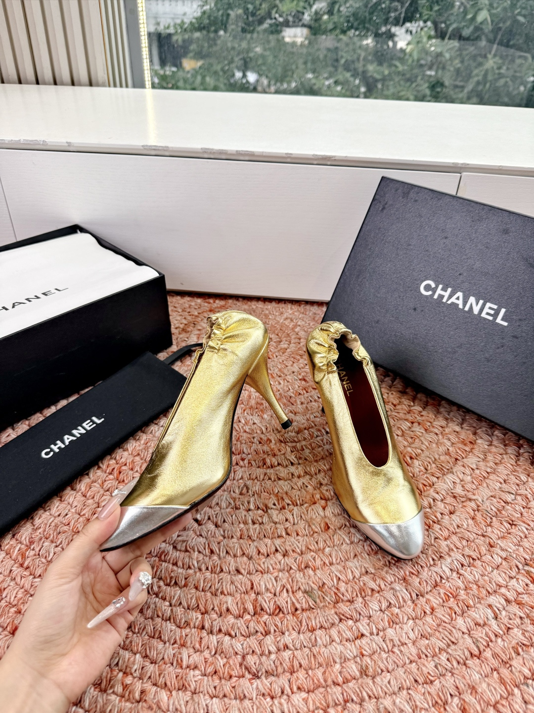 🌾G238😀顶级品质CHANE*｜小香2026走秀款高跟单鞋如果说季节有味道春夏应该是香香甜甜的人儿也跟