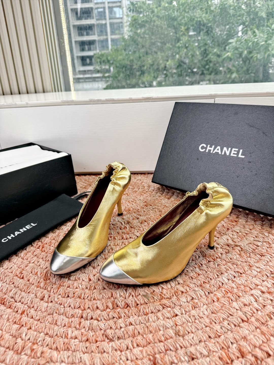 🌾G238😀顶级品质CHANE*｜小香2026走秀款高跟单鞋如果说季节有味道春夏应该是香香甜甜的人儿也跟