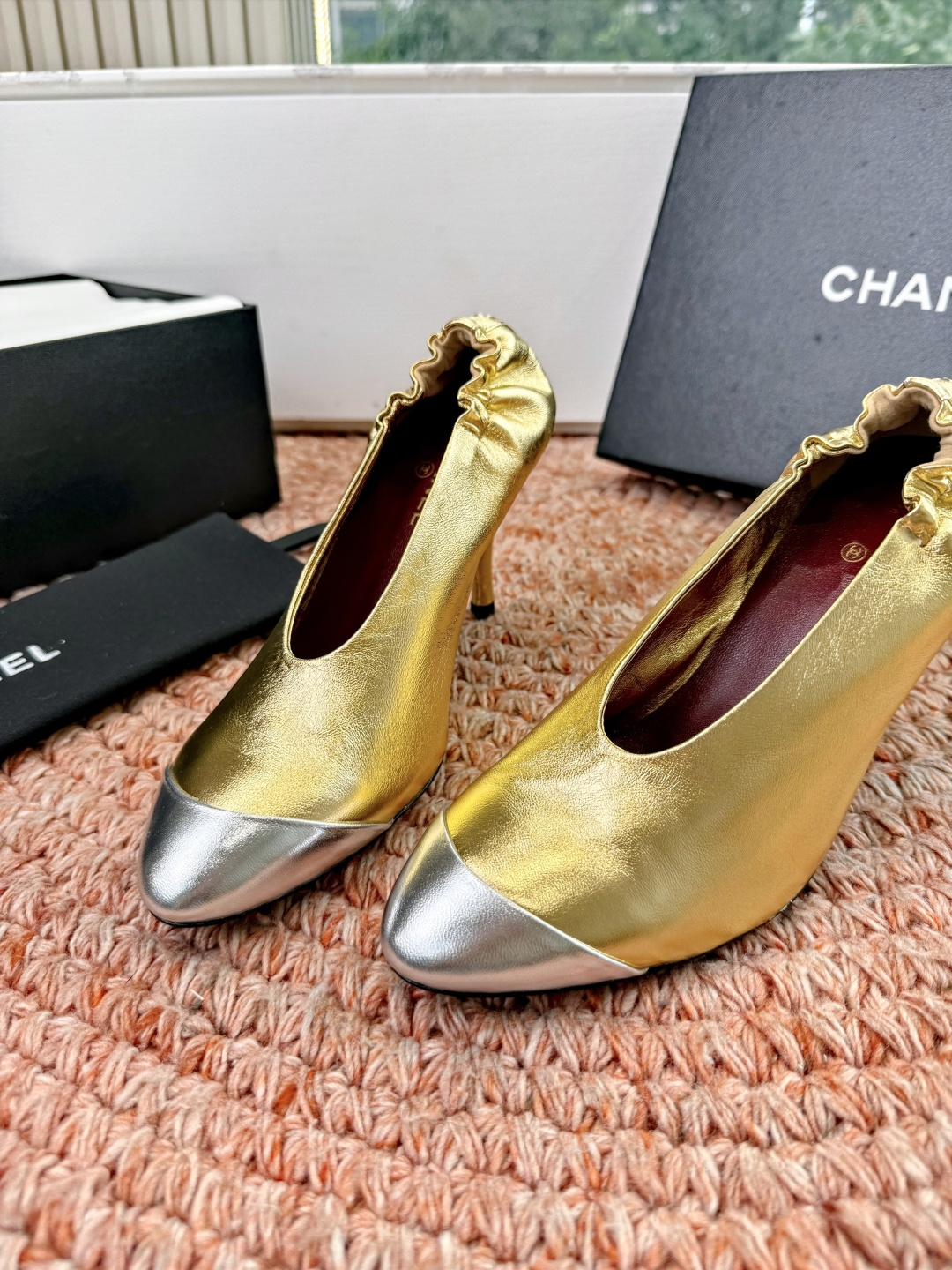 🌾G238😀顶级品质CHANE*｜小香2026走秀款高跟单鞋如果说季节有味道春夏应该是香香甜甜的人儿也跟