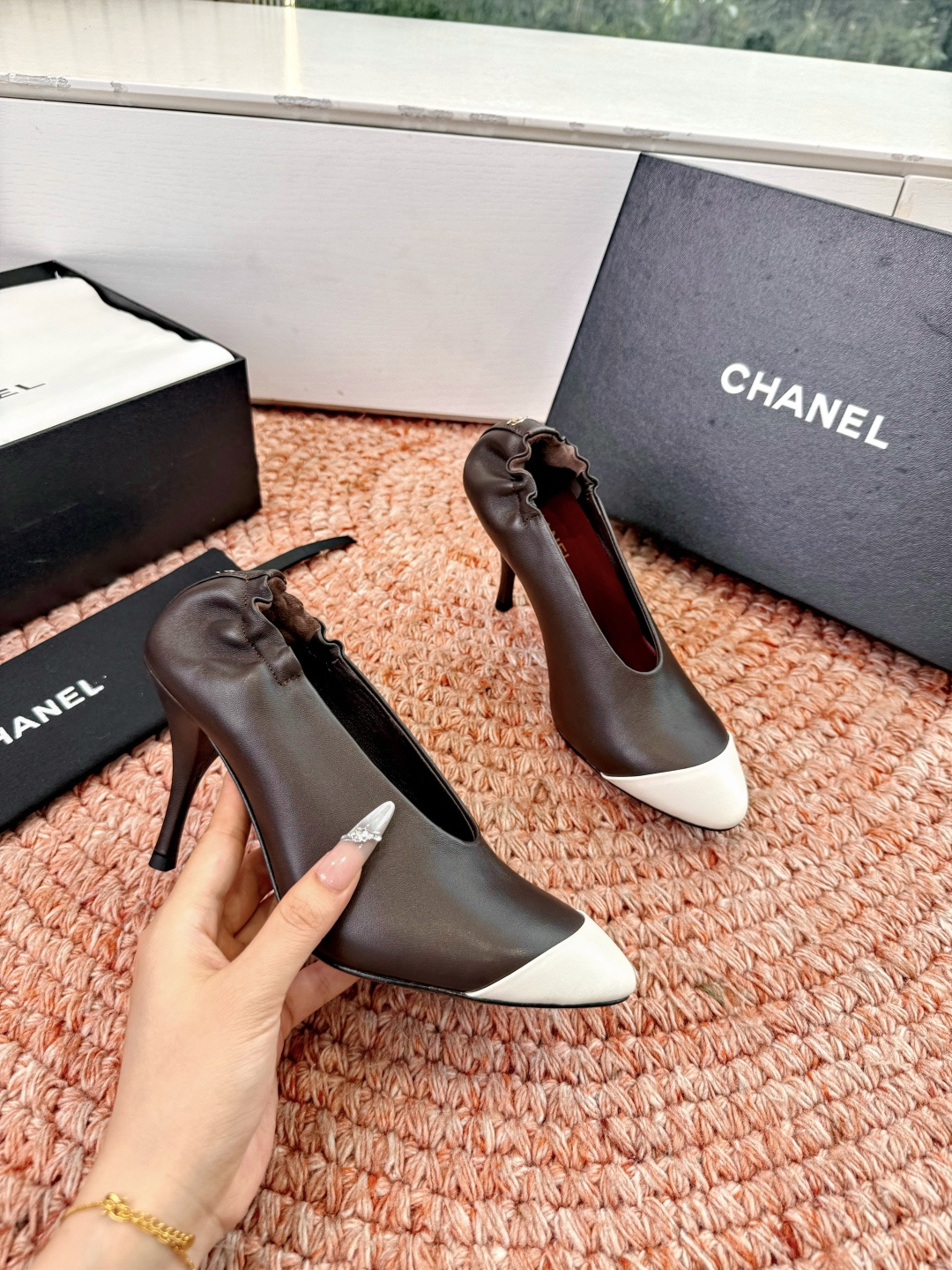 🌾G238😀顶级品质CHANE*｜小香2026走秀款高跟单鞋如果说季节有味道春夏应该是香香甜甜的人儿也跟