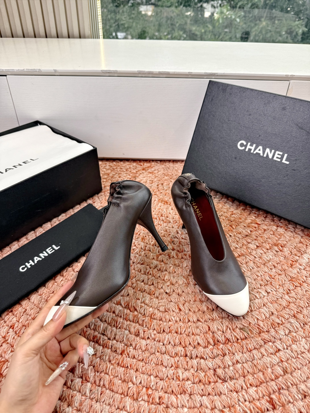 🌾G238😀顶级品质CHANE*｜小香2026走秀款高跟单鞋如果说季节有味道春夏应该是香香甜甜的人儿也跟