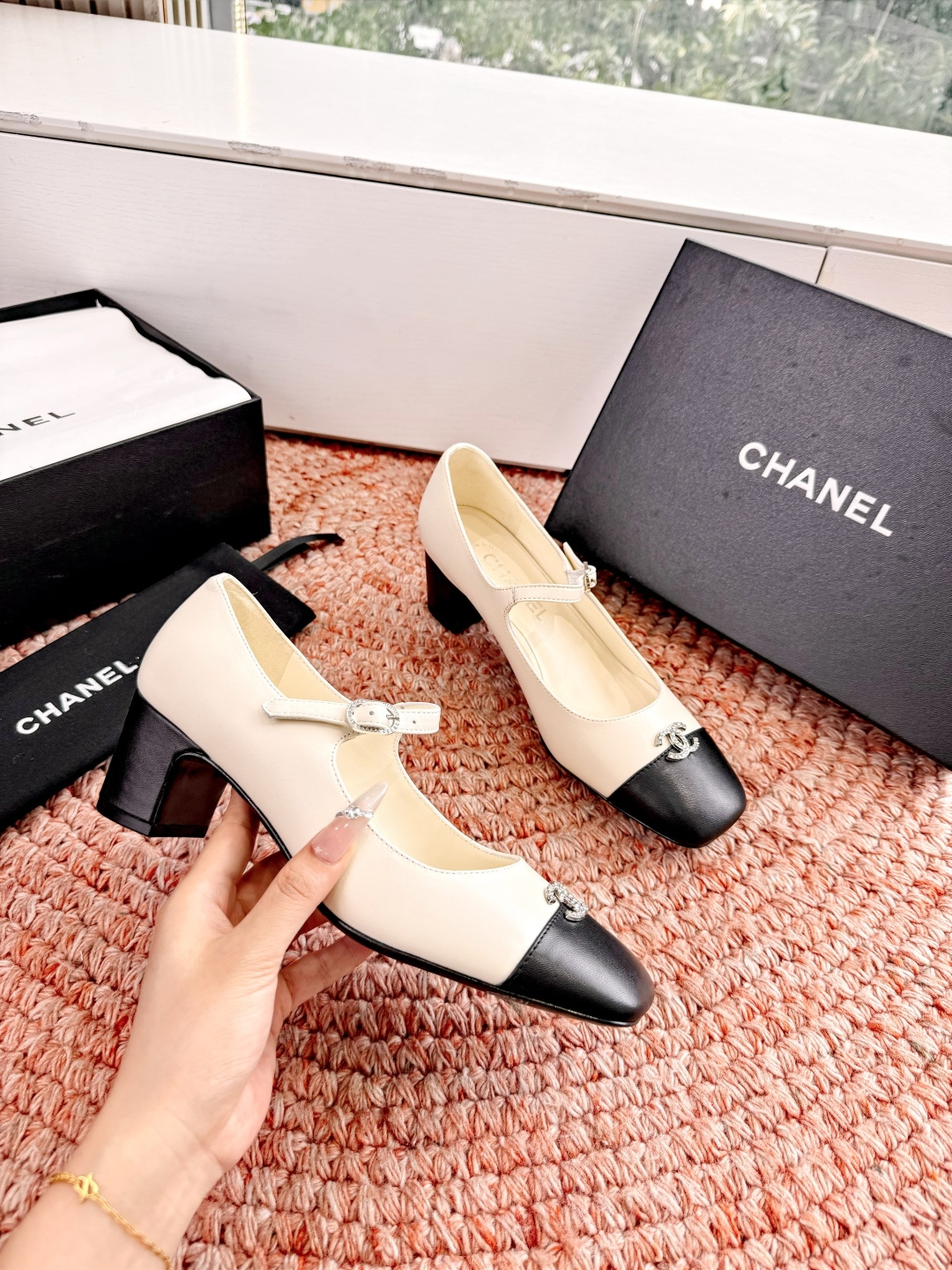 🌾G391代购级CHANE*2026小香奈儿早春爆品玛丽珍单鞋妥妥的自留款！！比经典款Slingback
