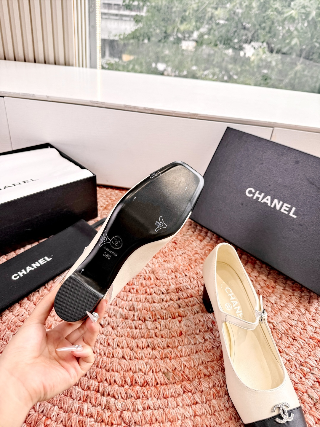 🌾G391代购级CHANE*2026小香奈儿早春爆品玛丽珍单鞋妥妥的自留款！！比经典款Slingback