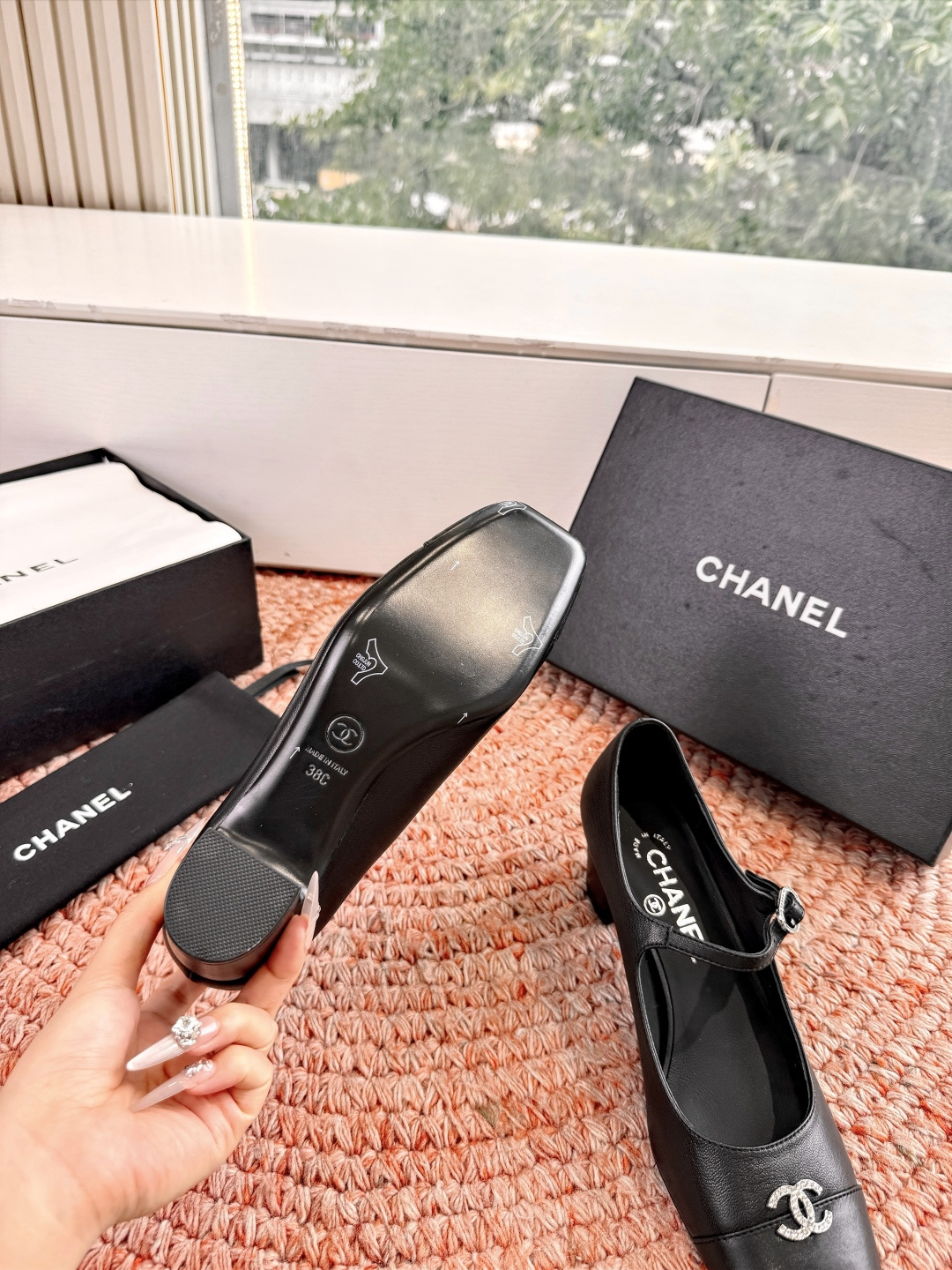🌾G391代购级CHANE*2026小香奈儿早春爆品玛丽珍单鞋妥妥的自留款！！比经典款Slingback
