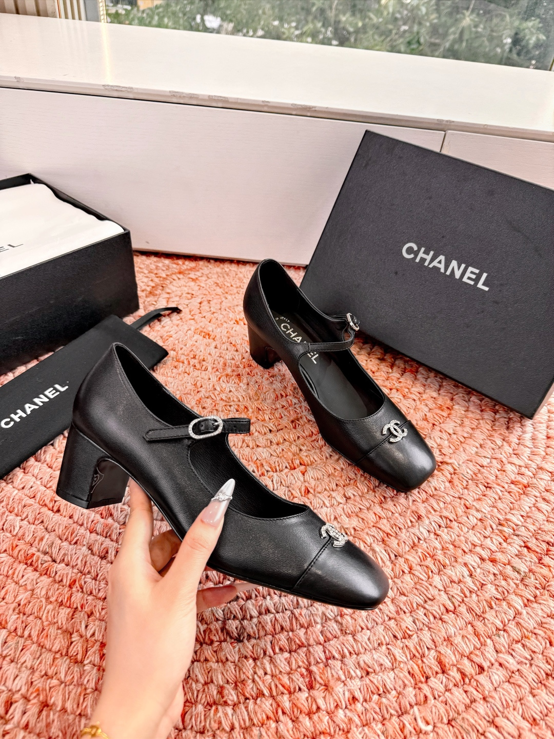 🌾G391代购级CHANE*2026小香奈儿早春爆品玛丽珍单鞋妥妥的自留款！！比经典款Slingback