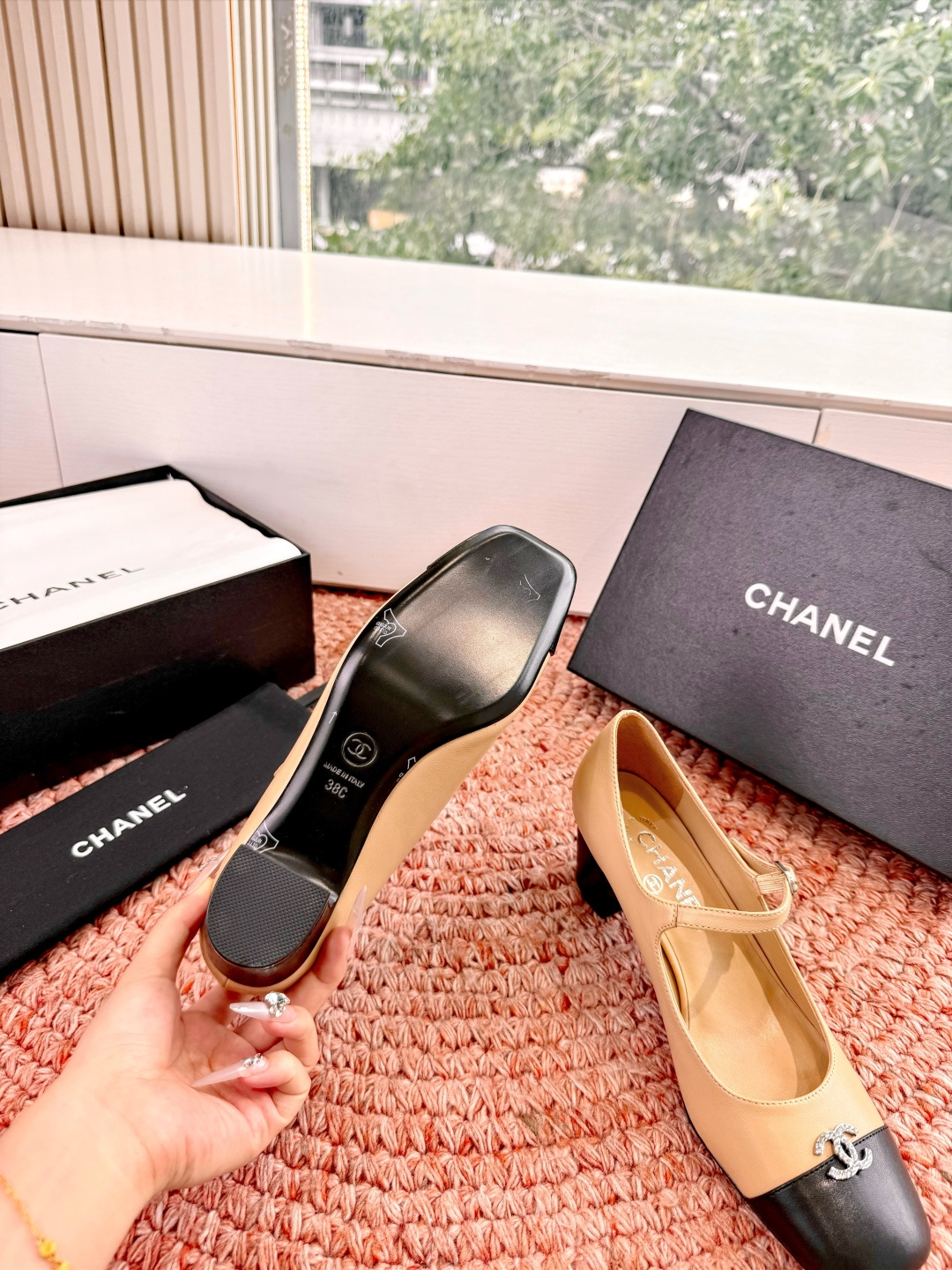 🌾G391代购级CHANE*2026小香奈儿早春爆品玛丽珍单鞋妥妥的自留款！！比经典款Slingback