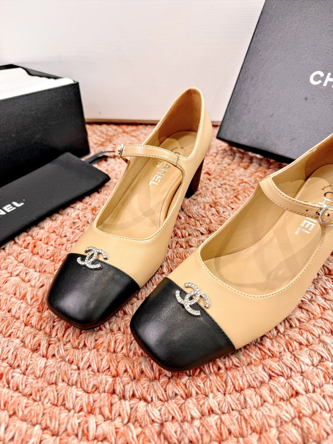 🌾G391代购级CHANE*2026小香奈儿早春爆品玛丽珍单鞋妥妥的自留款！！比经典款Slingback