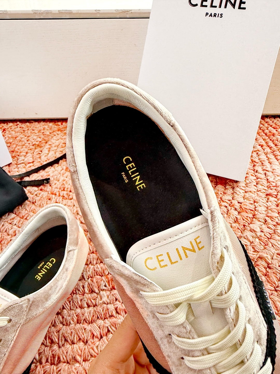 🌾G039所见即所得代购级别CELINE｜赛琳思琳春夏最新款Racer系列 阿甘鞋 配Celine专用品