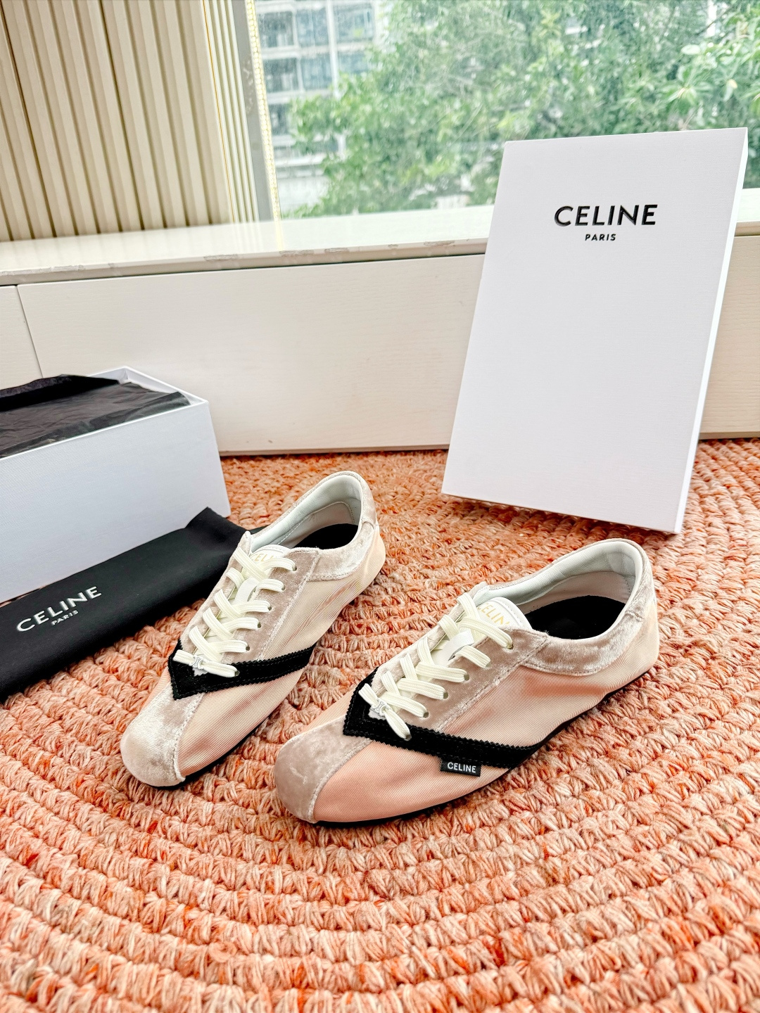 🌾G039所见即所得代购级别CELINE｜赛琳思琳春夏最新款Racer系列 阿甘鞋 配Celine专用品