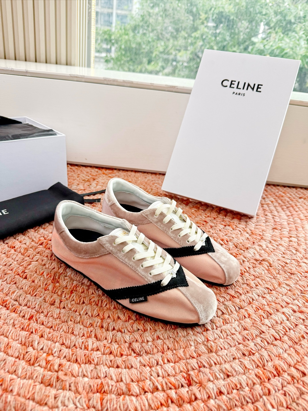 🌾G039所见即所得代购级别CELINE｜赛琳思琳春夏最新款Racer系列 阿甘鞋 配Celine专用品