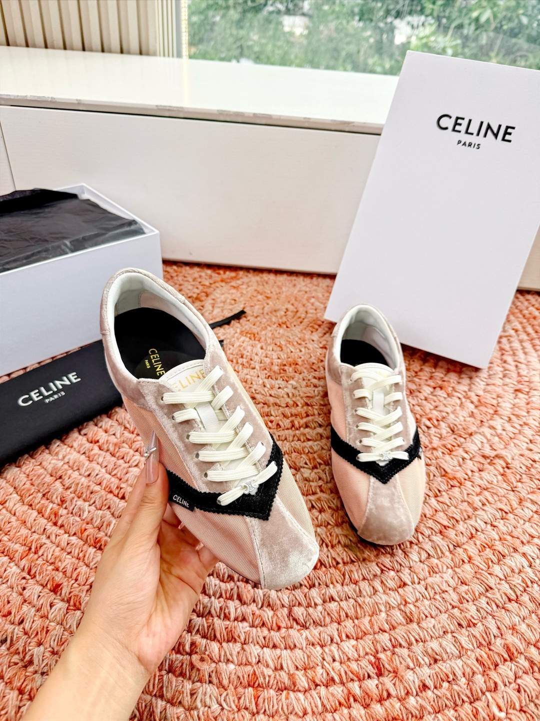 🌾G039所见即所得代购级别CELINE｜赛琳思琳春夏最新款Racer系列 阿甘鞋 配Celine专用品