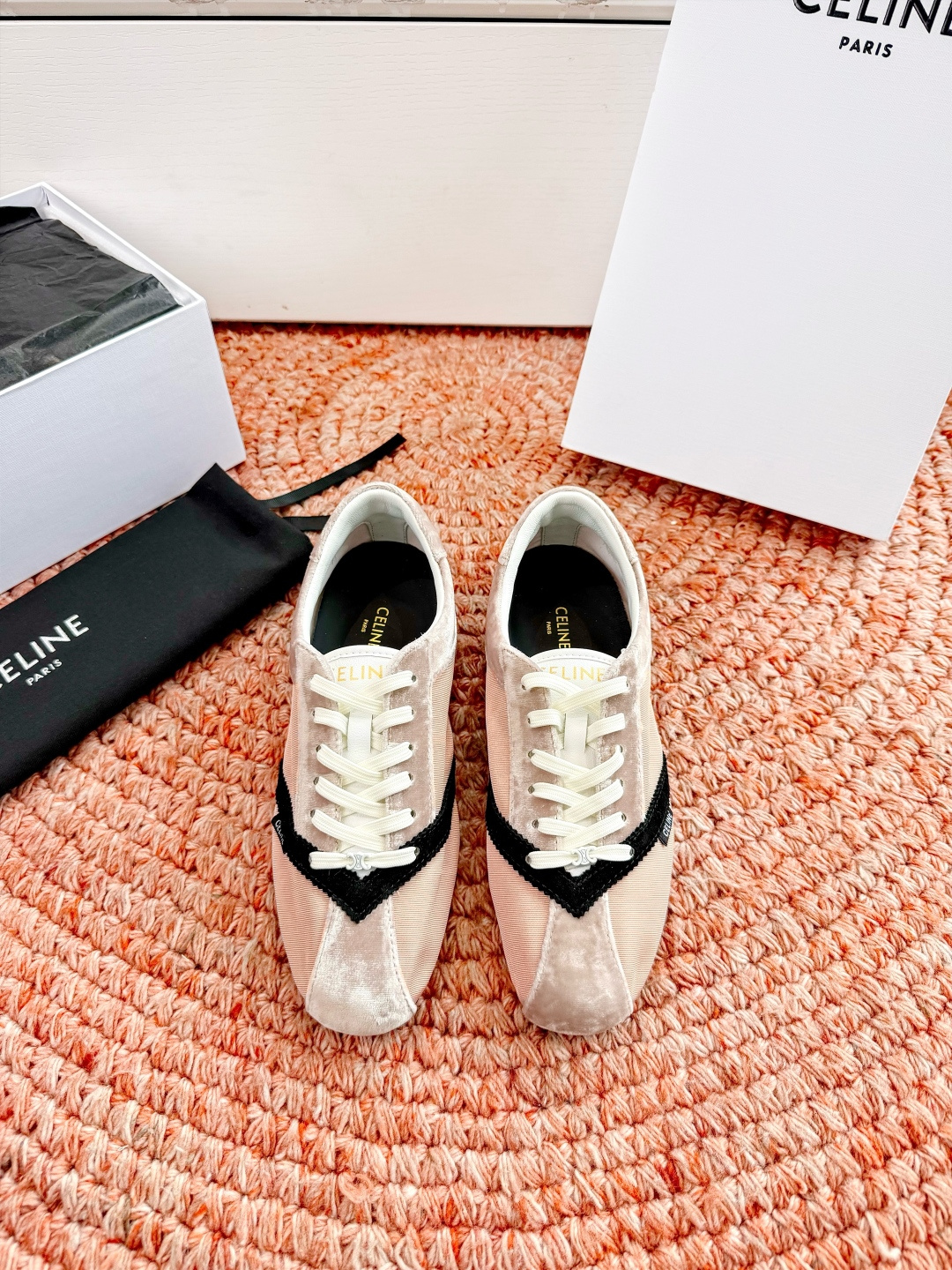 🌾G039所见即所得代购级别CELINE｜赛琳思琳春夏最新款Racer系列 阿甘鞋 配Celine专用品