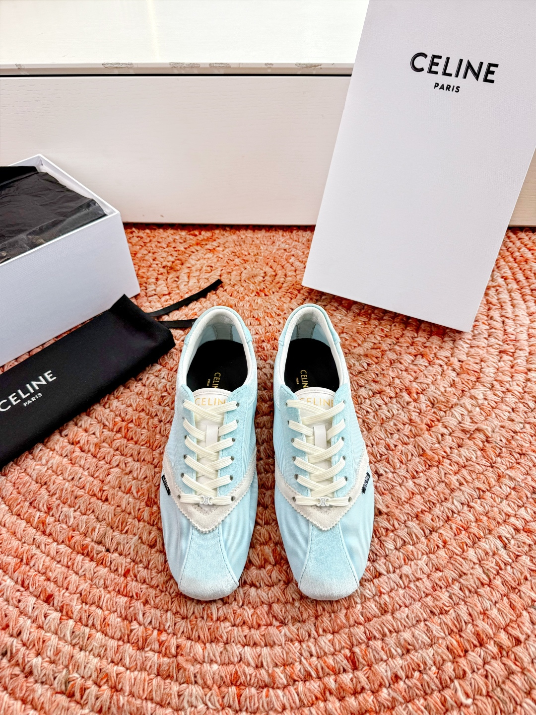 🌾G039所见即所得代购级别CELINE｜赛琳思琳春夏最新款Racer系列 阿甘鞋 配Celine专用品