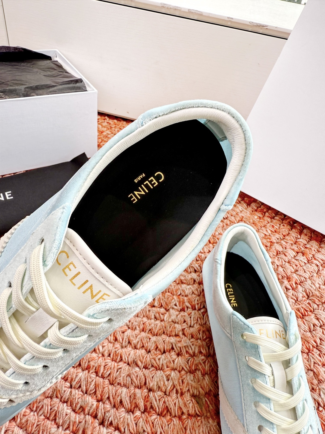 🌾G039所见即所得代购级别CELINE｜赛琳思琳春夏最新款Racer系列 阿甘鞋 配Celine专用品
