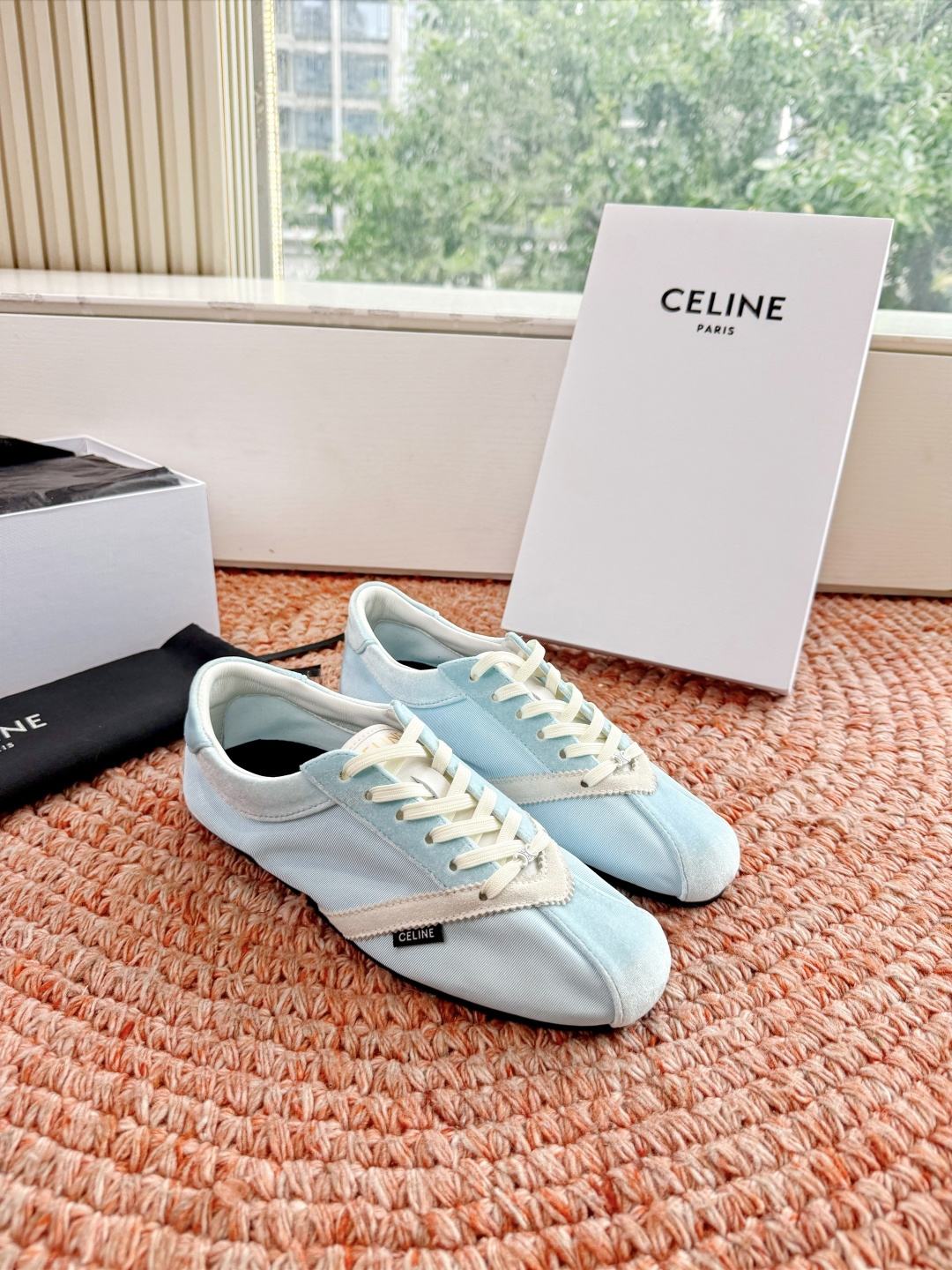 🌾G039所见即所得代购级别CELINE｜赛琳思琳春夏最新款Racer系列 阿甘鞋 配Celine专用品