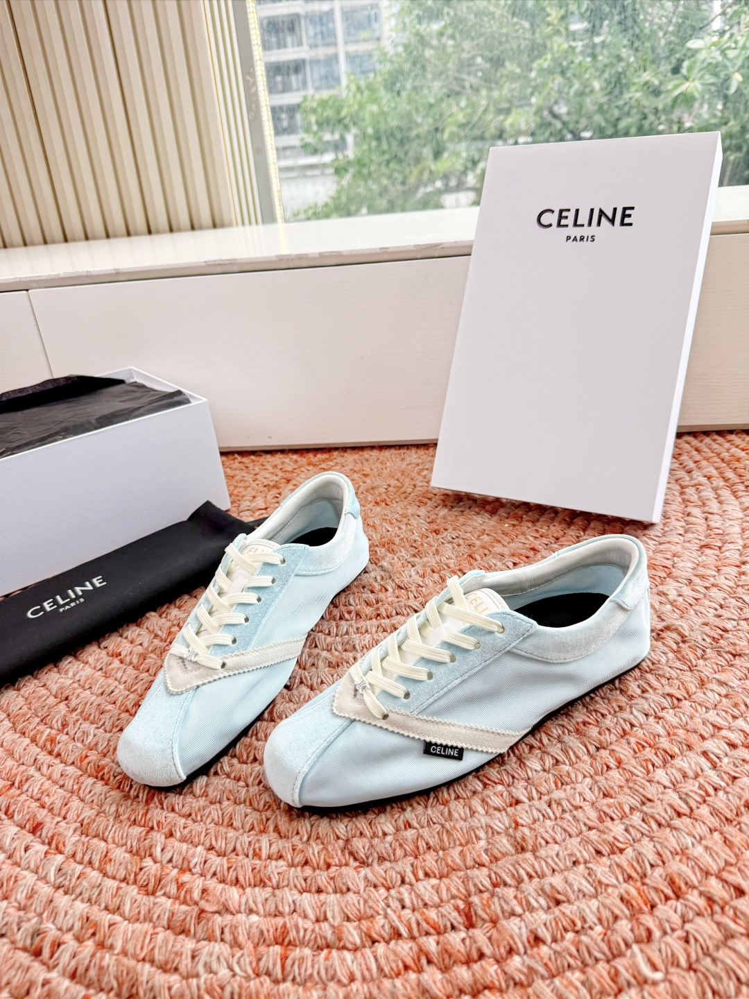 🌾G039所见即所得代购级别CELINE｜赛琳思琳春夏最新款Racer系列 阿甘鞋 配Celine专用品