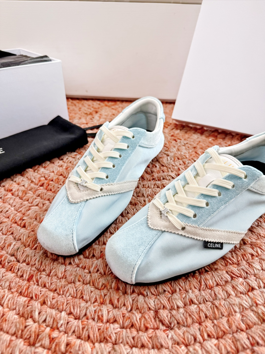 🌾G039所见即所得代购级别CELINE｜赛琳思琳春夏最新款Racer系列 阿甘鞋 配Celine专用品