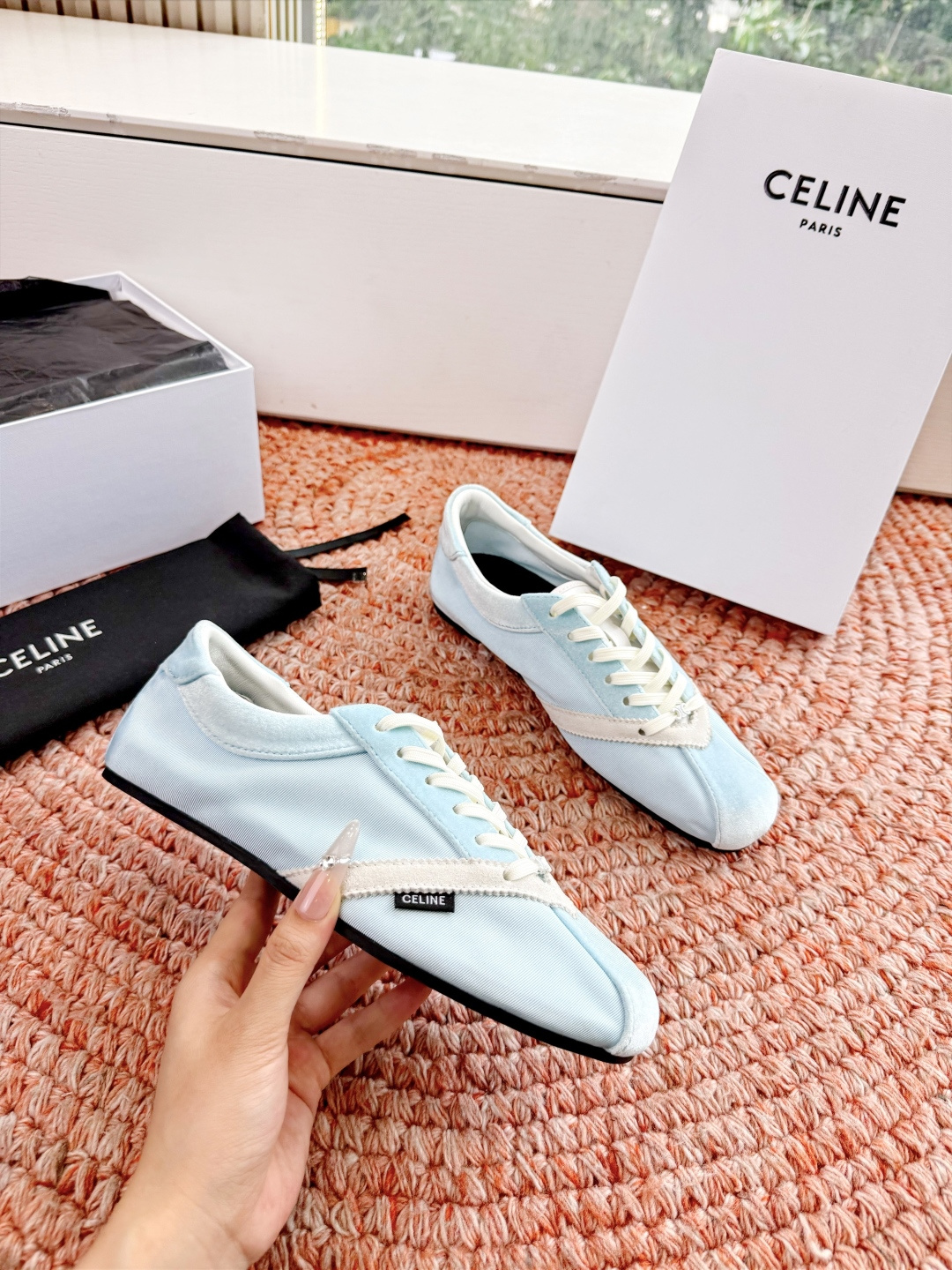 🌾G039所见即所得代购级别CELINE｜赛琳思琳春夏最新款Racer系列 阿甘鞋 配Celine专用品