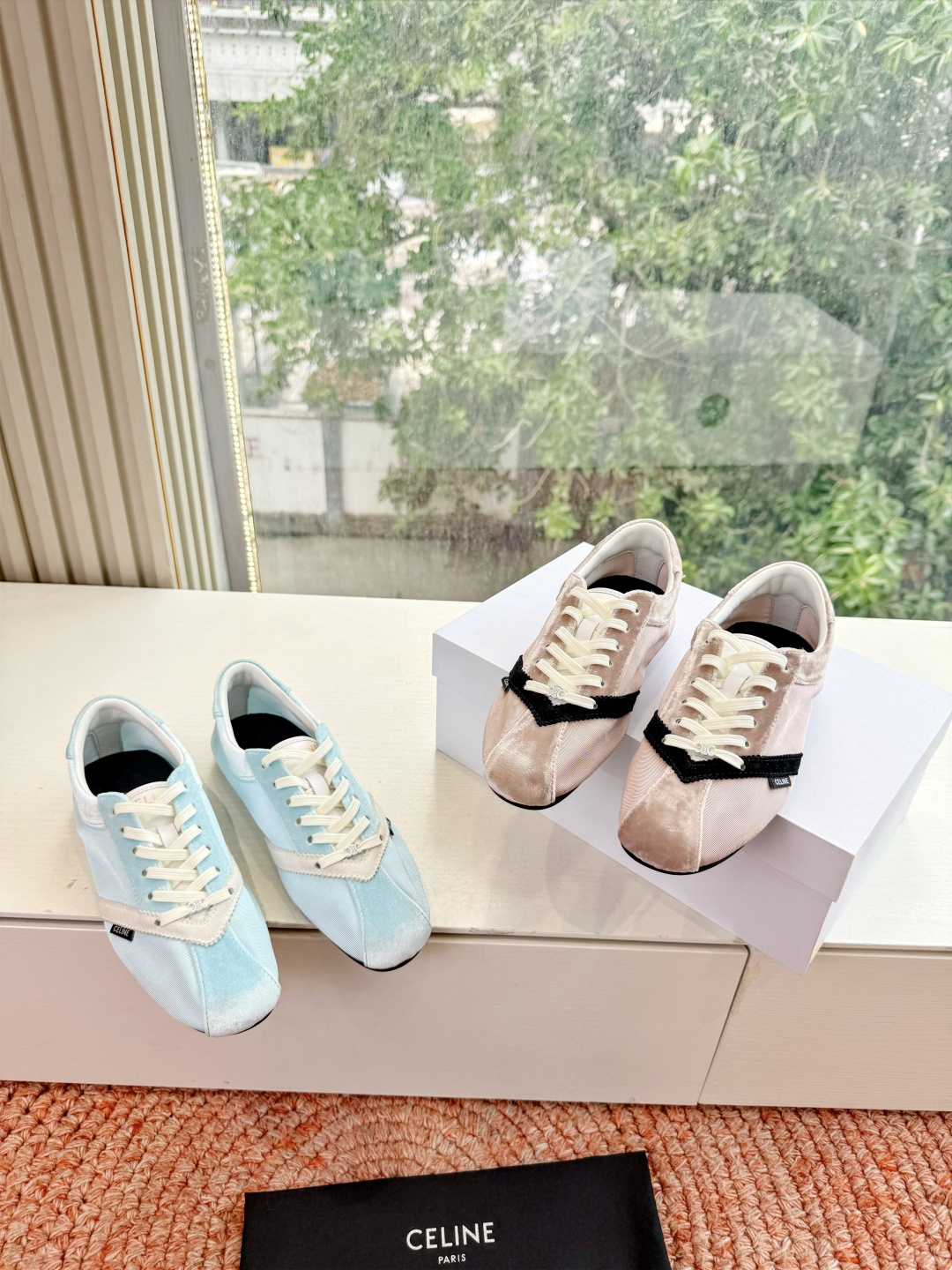 🌾G039所见即所得代购级别CELINE｜赛琳思琳春夏最新款Racer系列 阿甘鞋 配Celine专用品