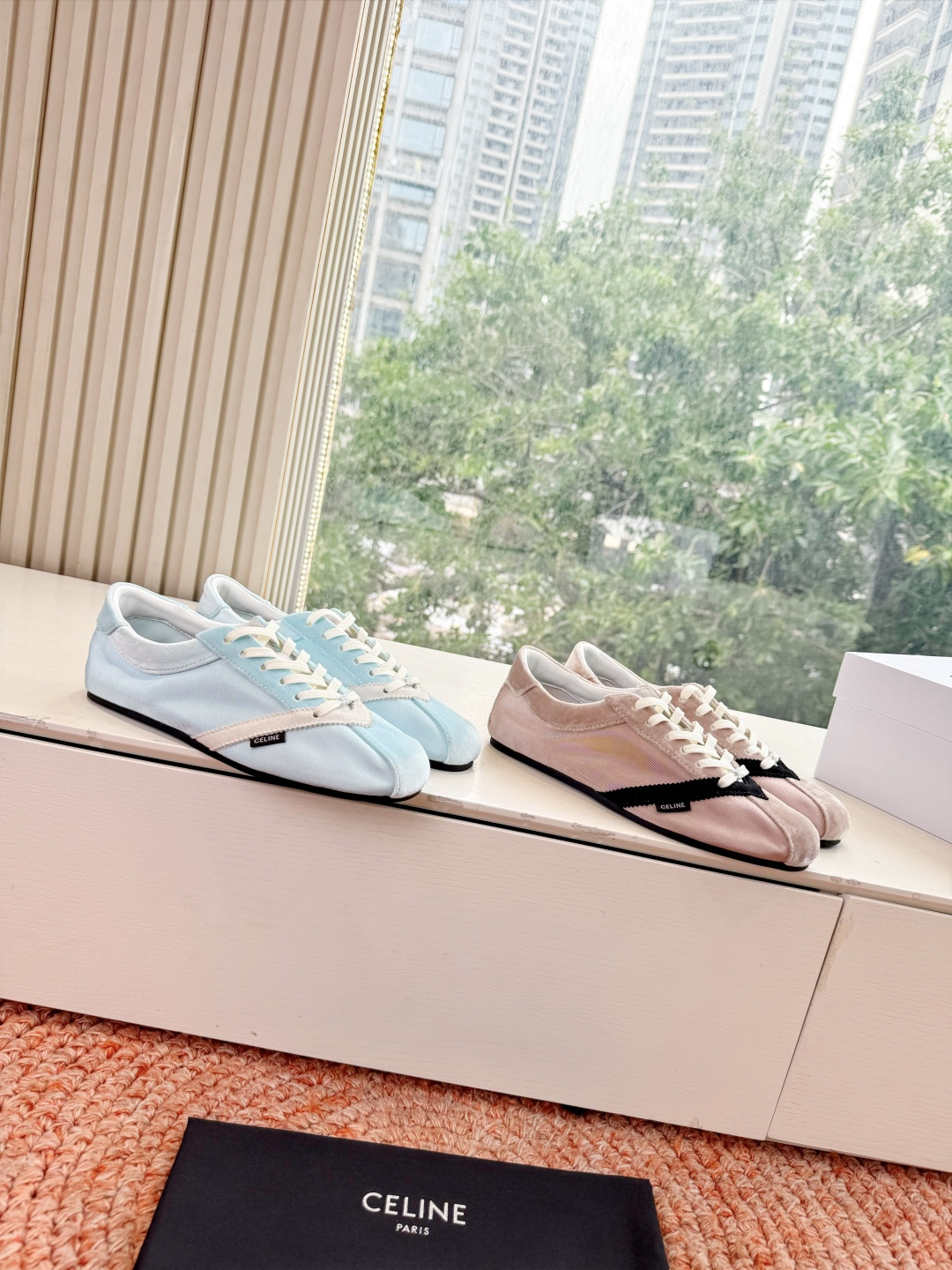 🌾G039所见即所得代购级别CELINE｜赛琳思琳春夏最新款Racer系列 阿甘鞋 配Celine专用品