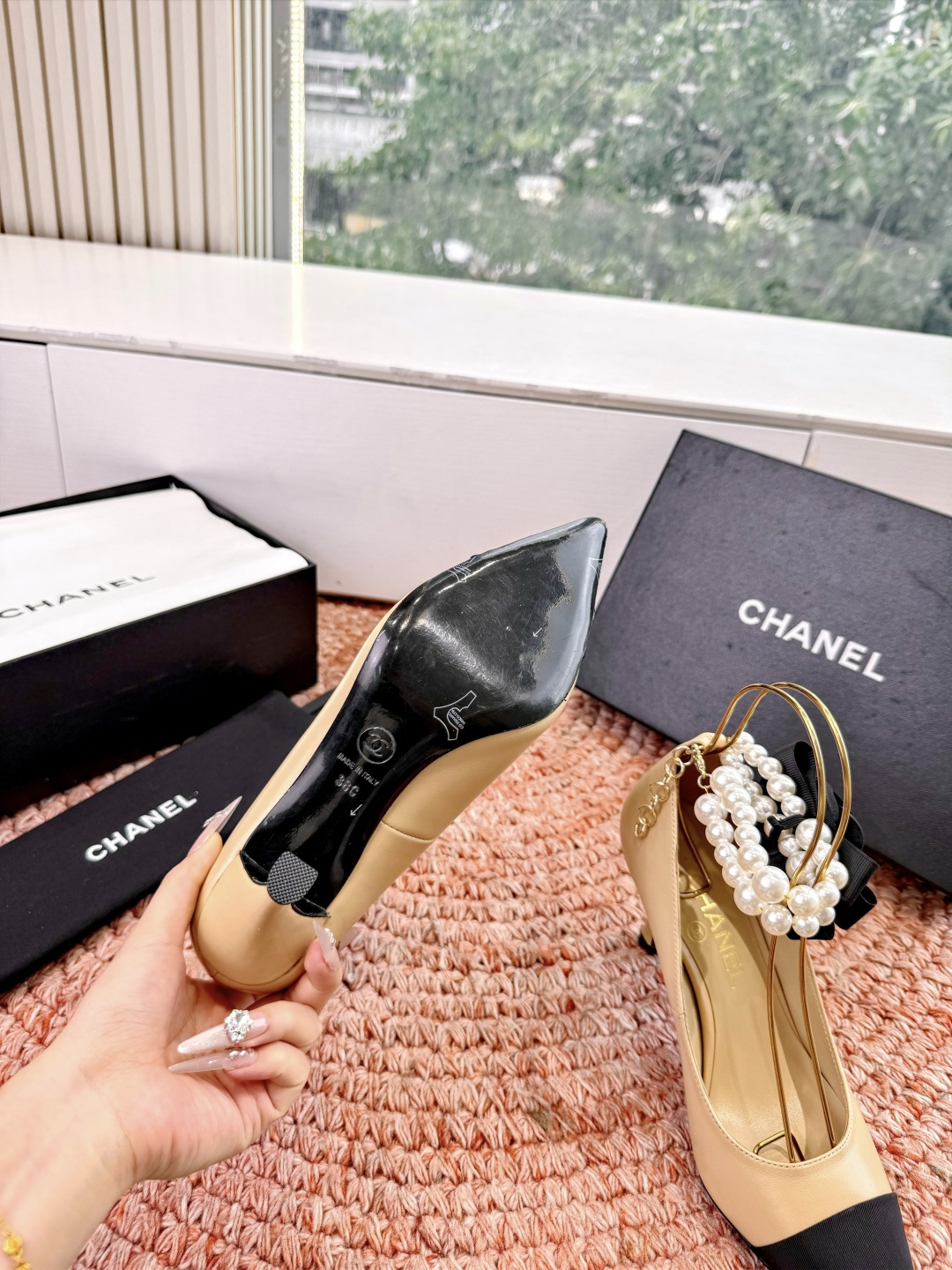 🌾G391代购级CHANE*2026小香奈儿早春爆品玛丽珍单鞋妥妥的自留款！！比经典款Slingback