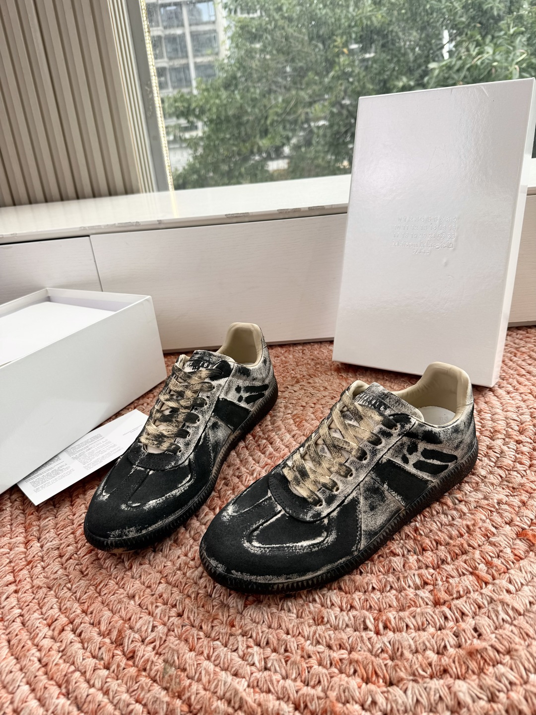 🌾G035顶级版本 代购级别马吉拉饼干鞋MaisonMargiela MM6德训休闲鞋💥鬼才设计师品牌，