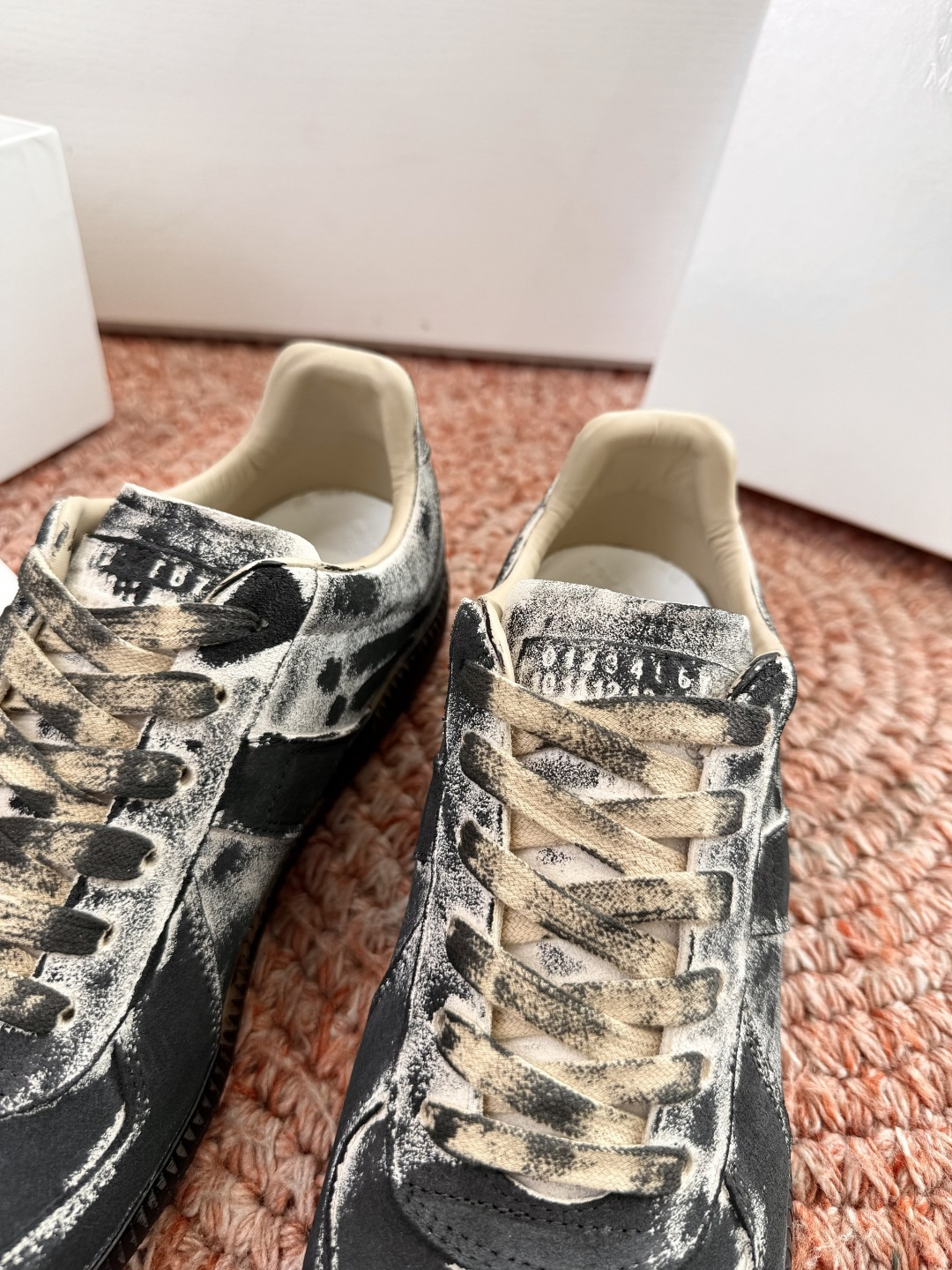 🌾G035顶级版本 代购级别马吉拉饼干鞋MaisonMargiela MM6德训休闲鞋💥鬼才设计师品牌，