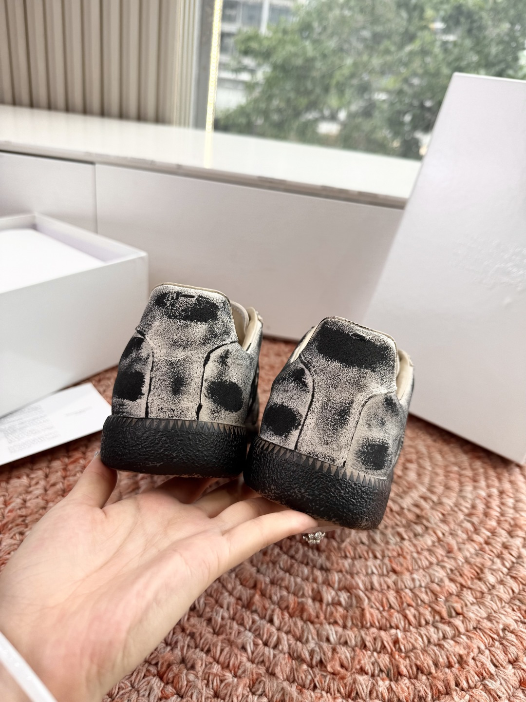 🌾G035顶级版本 代购级别马吉拉饼干鞋MaisonMargiela MM6德训休闲鞋💥鬼才设计师品牌，