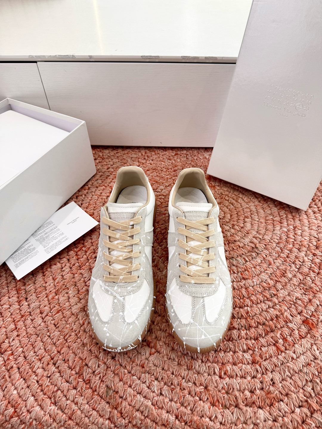 🌾G035顶级版本 代购级别马吉拉饼干鞋MaisonMargiela MM6德训休闲鞋💥鬼才设计师品牌，